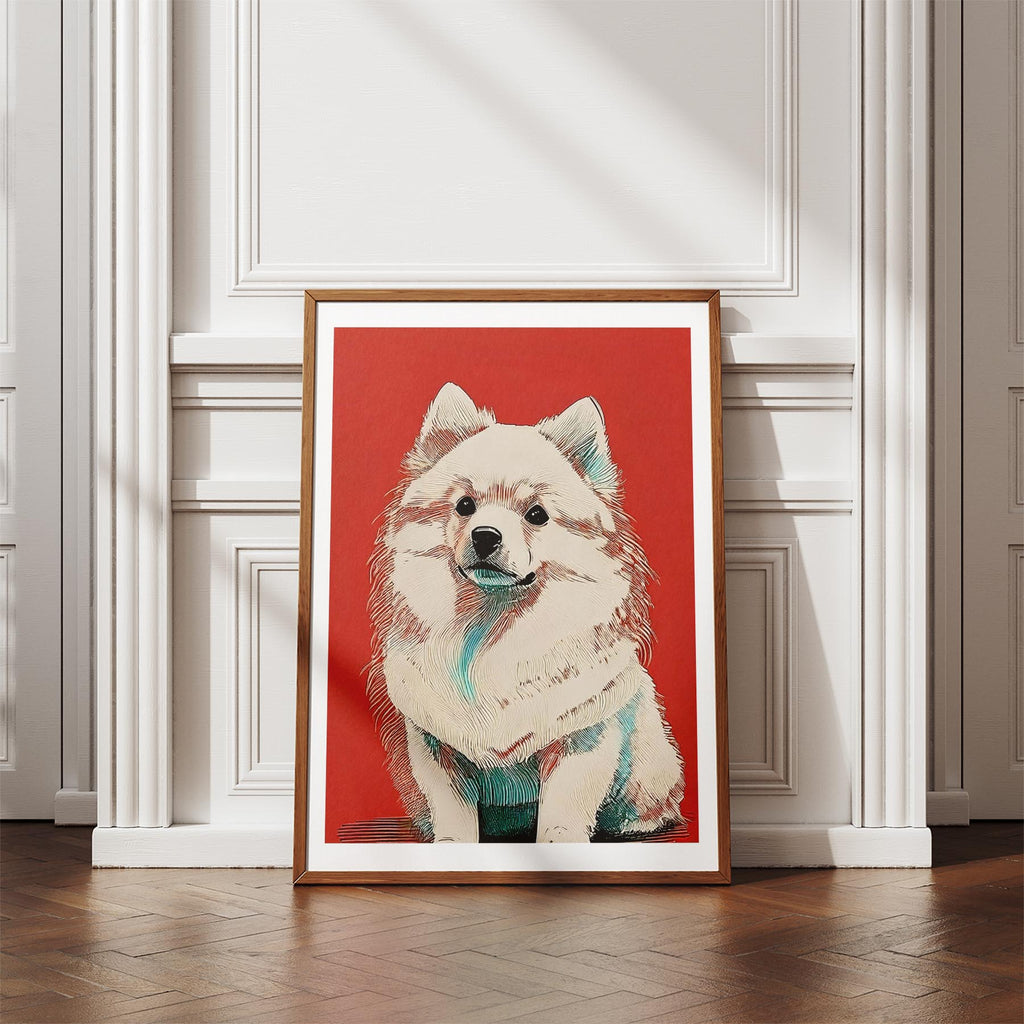 Pomeranian Red Dog Series image 4