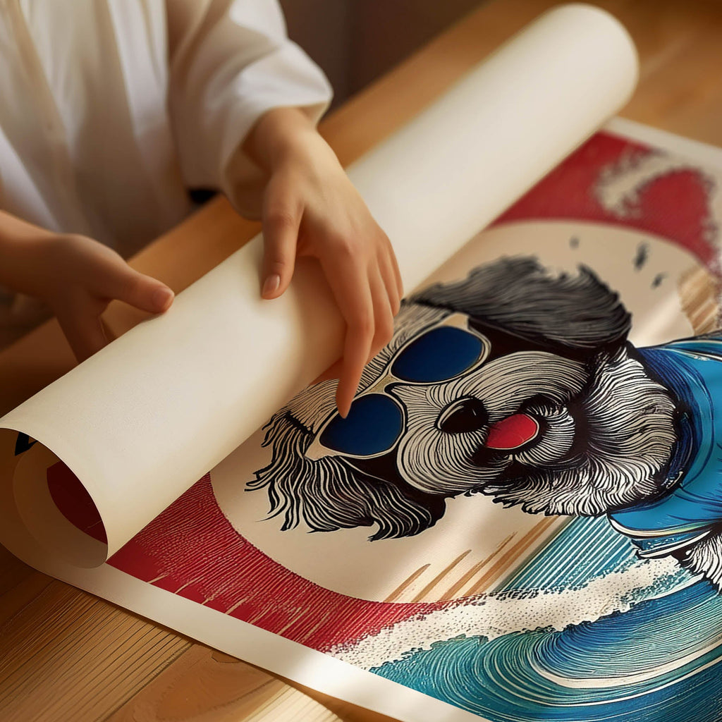 Labradoodle Hokosai Surfer Dogs 1 image 3