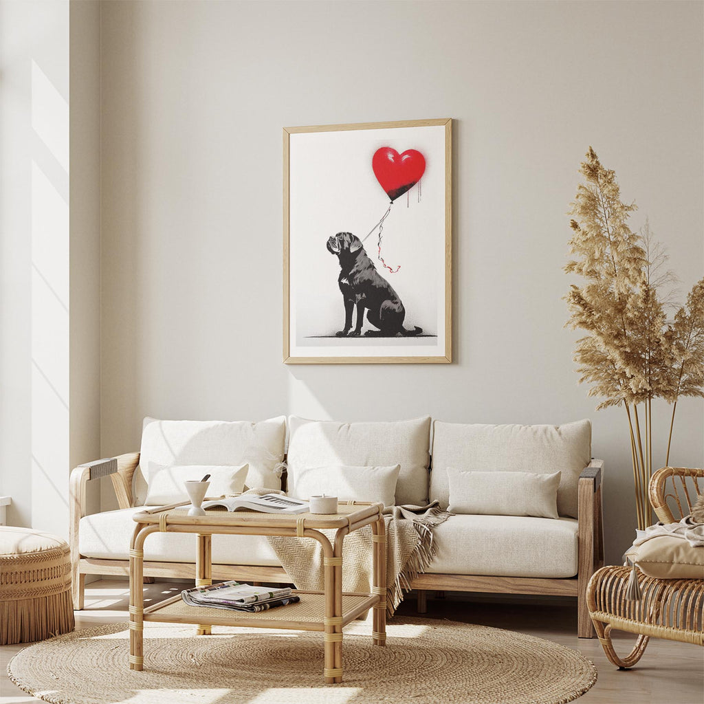 Mastiff DOGSY Series inspired by the Art of Banksy image 2