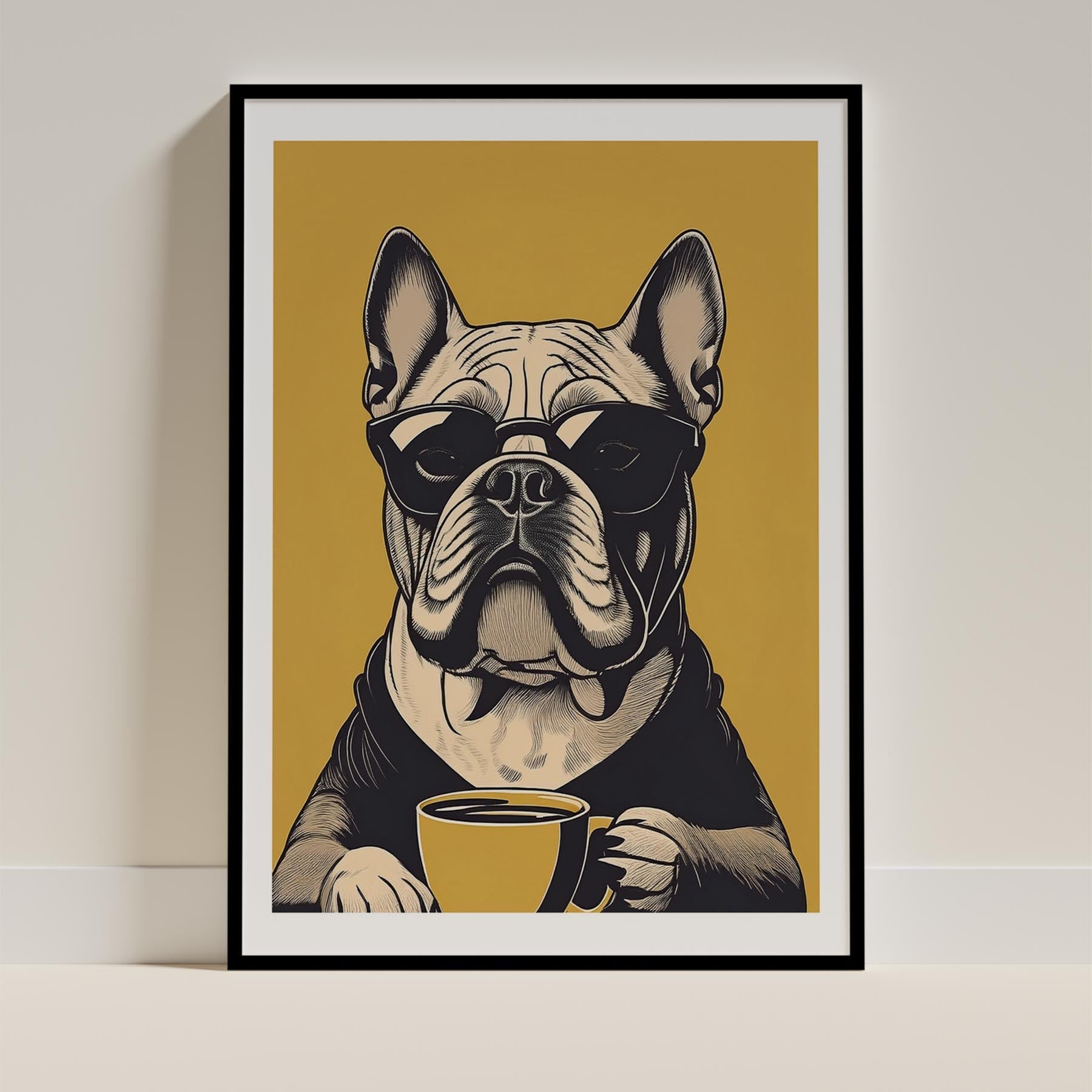 Bull Dog Chillin Coffee Dog image 12