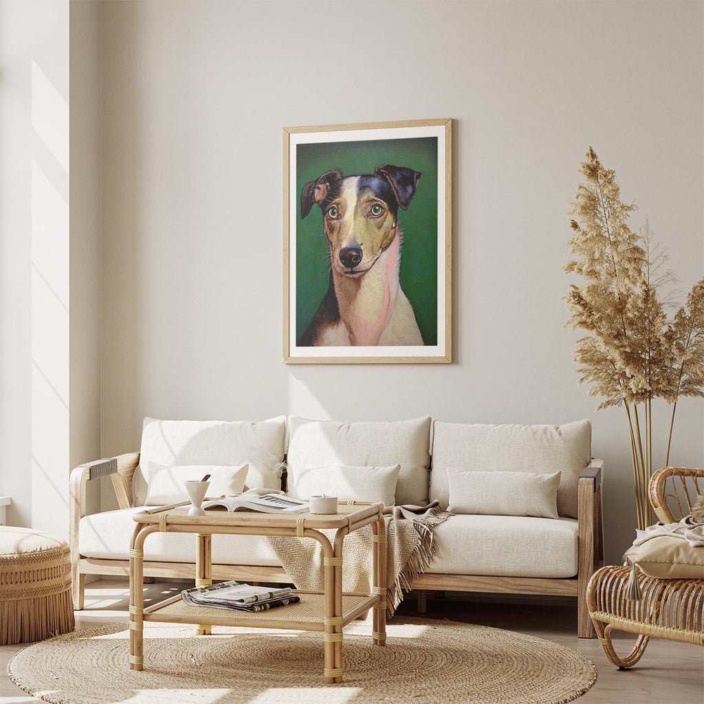 Greyhound Green Painted Series image 2