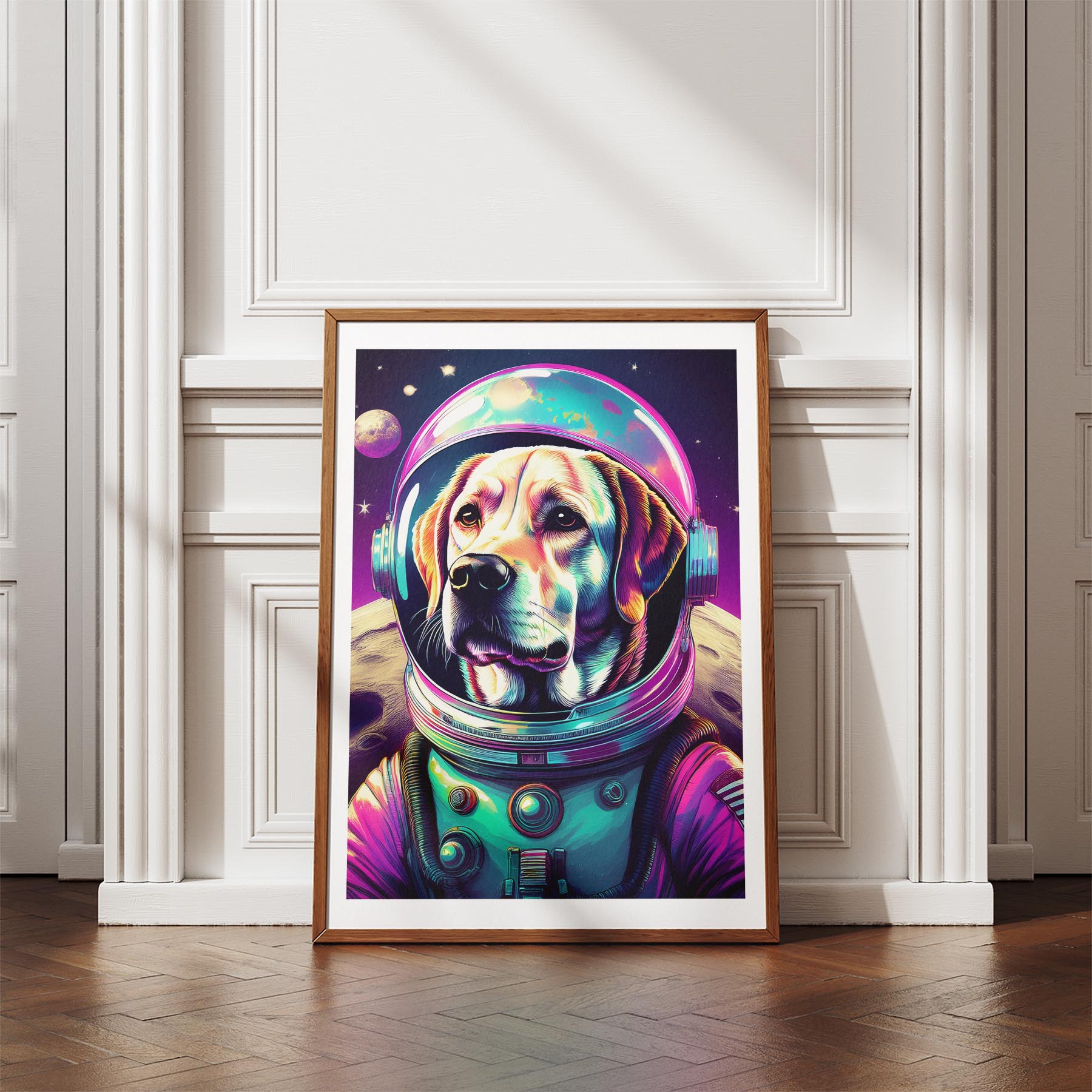 Labrador Retriever Space Dogs Series image 4