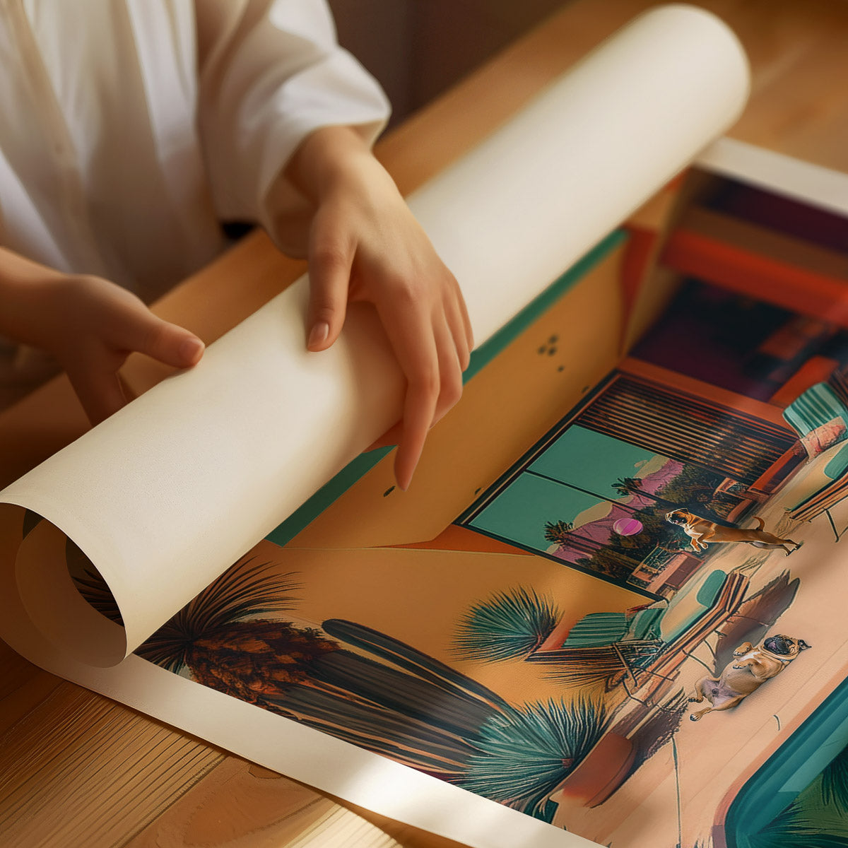 Bullmastiff Pool Party image 3