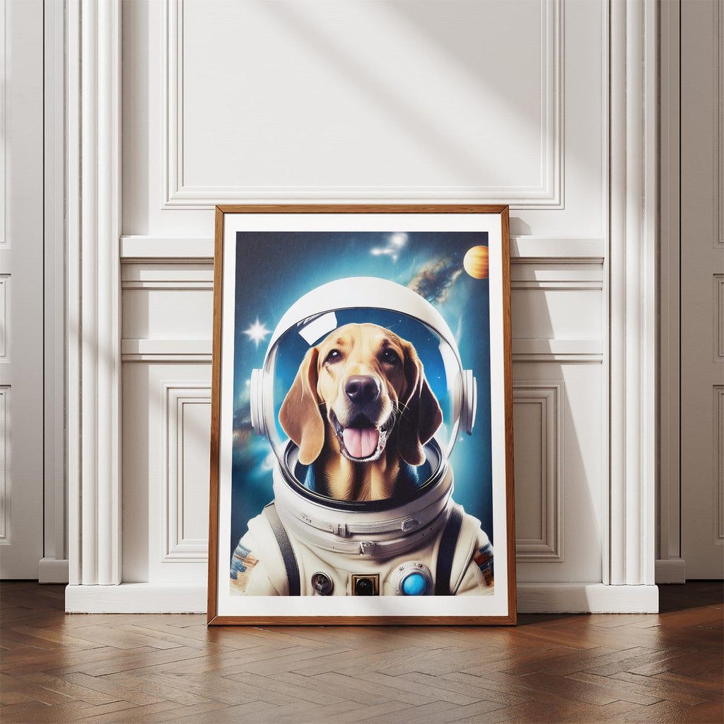 Bloodhound Astronaut Dog Series image 4