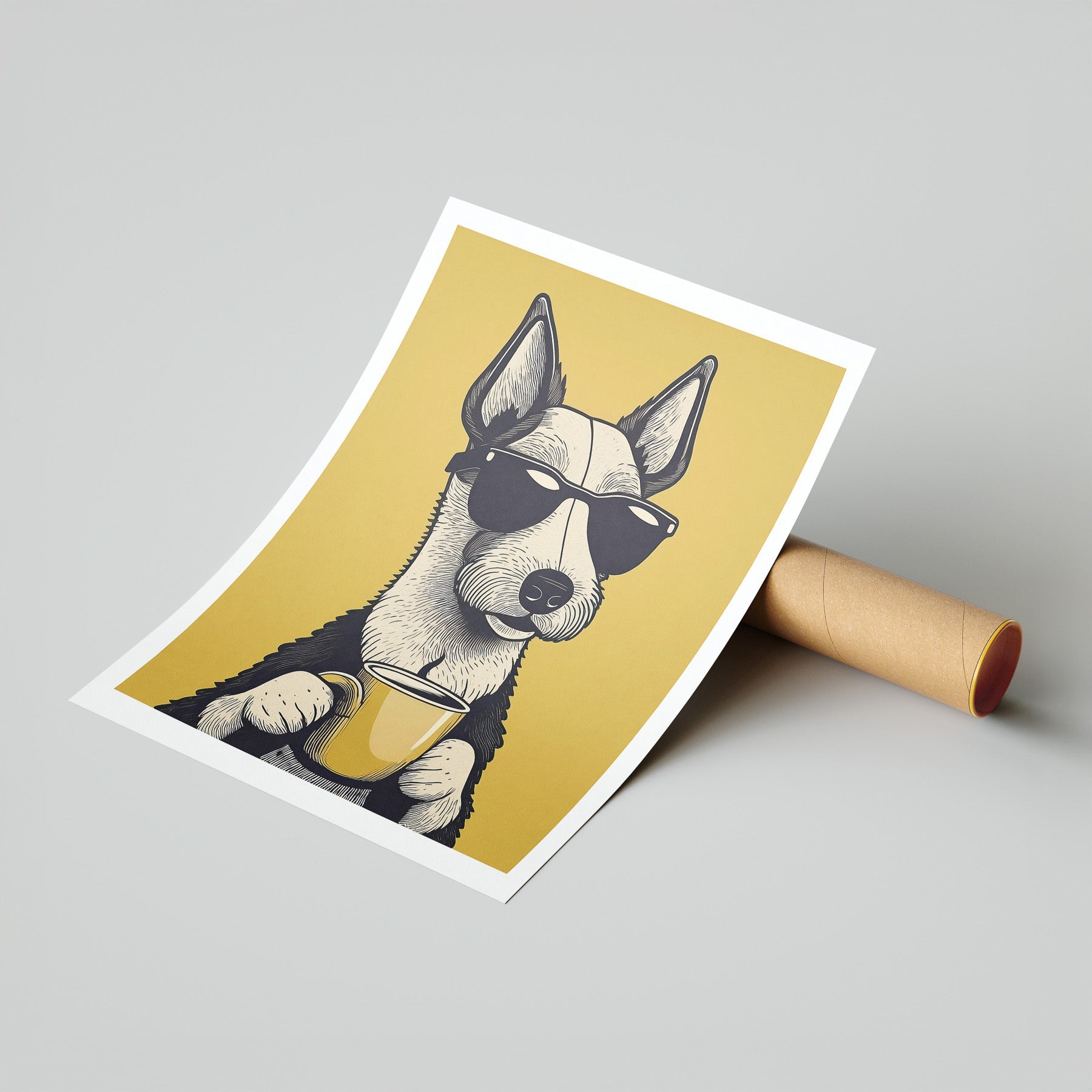 Fox Terrier 1 Chillin Coffee Dog image 7