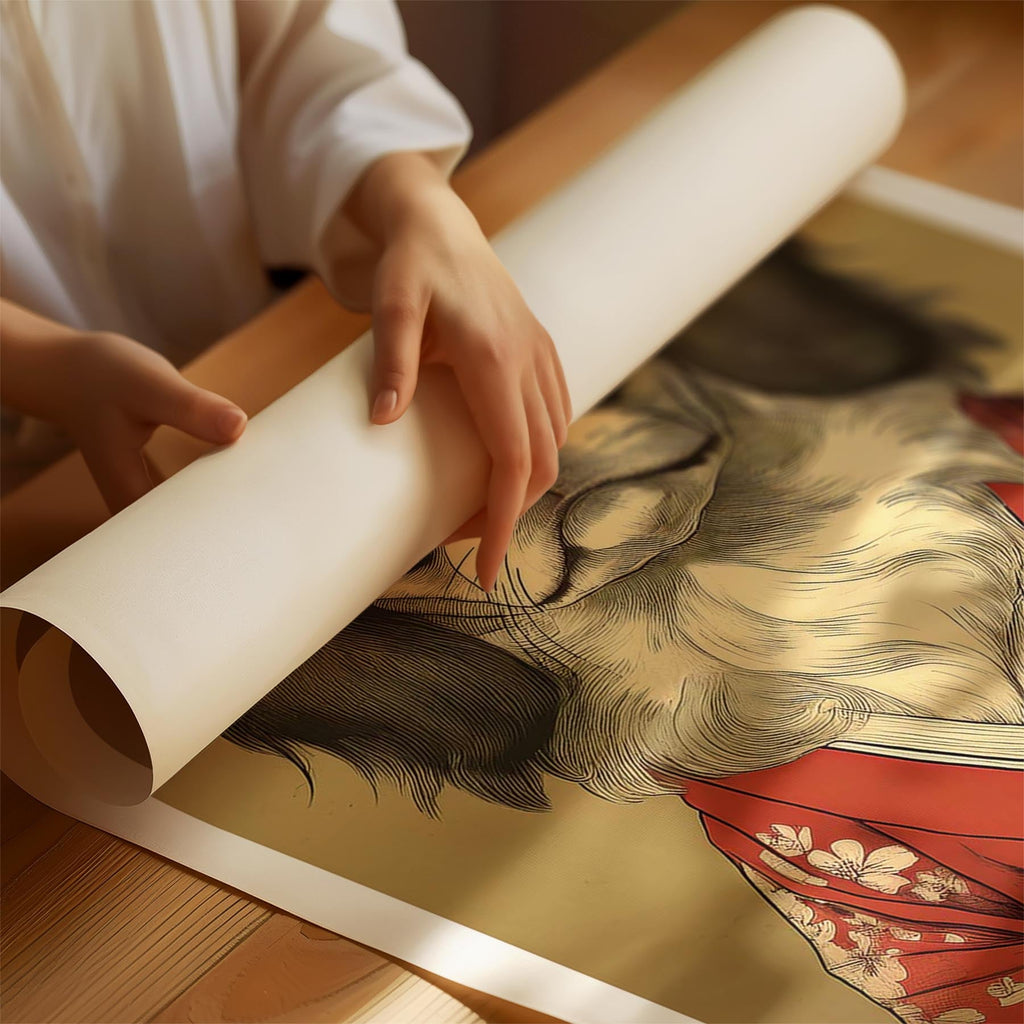 Pekingese Japanse Kimono Dog Series image 1