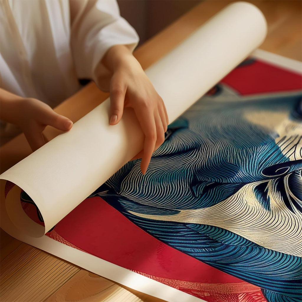 Greyhound Hokusai Japanese Inspired Dog Series 1 image 1