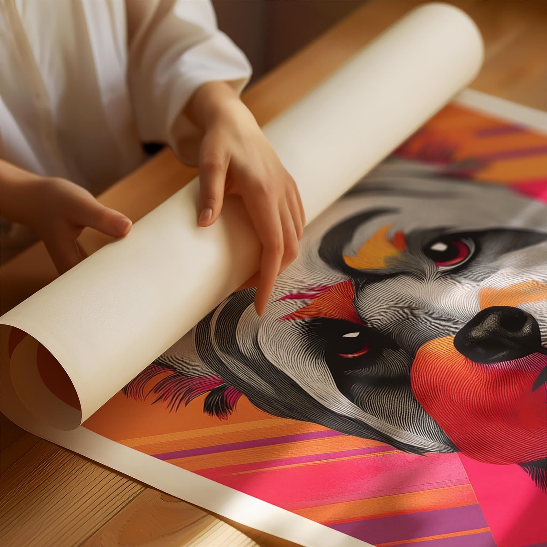 Yorkshire Terrier Modern Pop Dog Series image 1