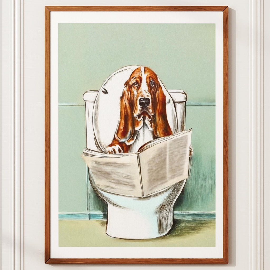 Beagle Toilet Humour Dog Series 3 image 10