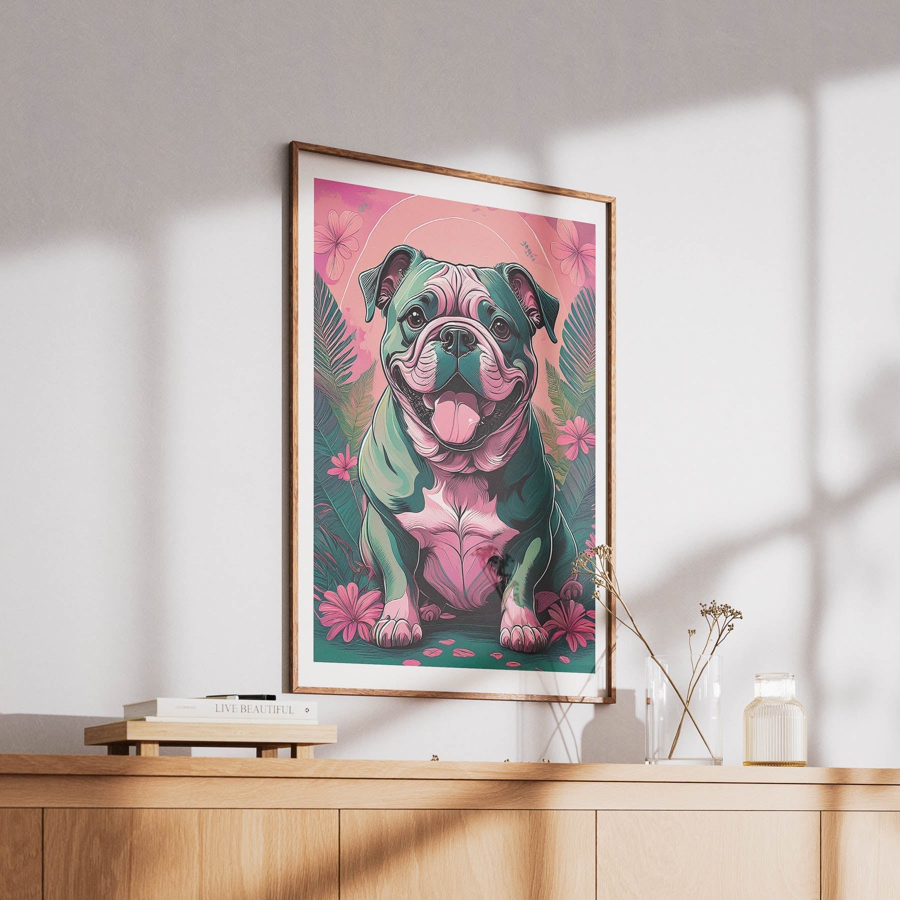 Bulldog Flowery Dog image 6