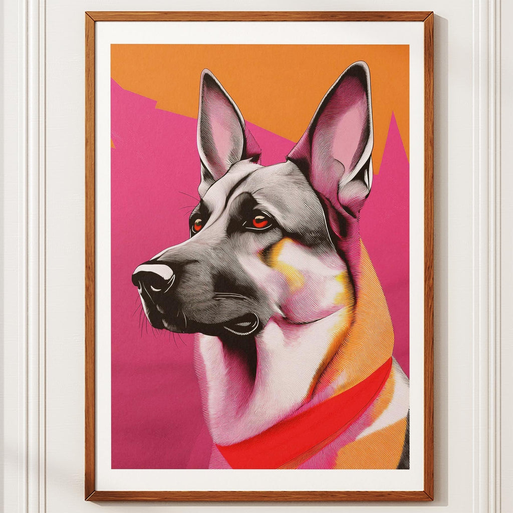 German Shepherd Modern Pop Dog Series image 10
