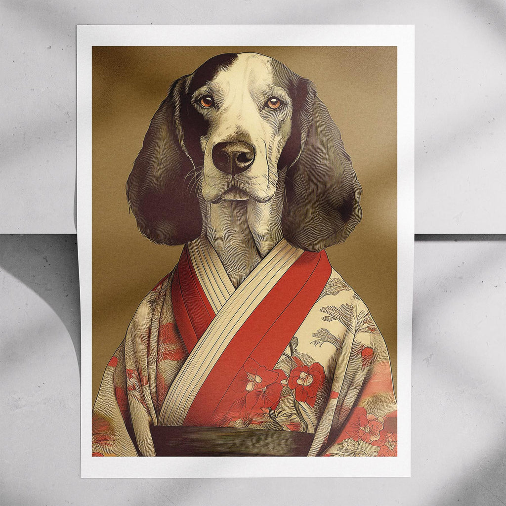 Gordon Setter Japanse Kimono Dog Series image 7