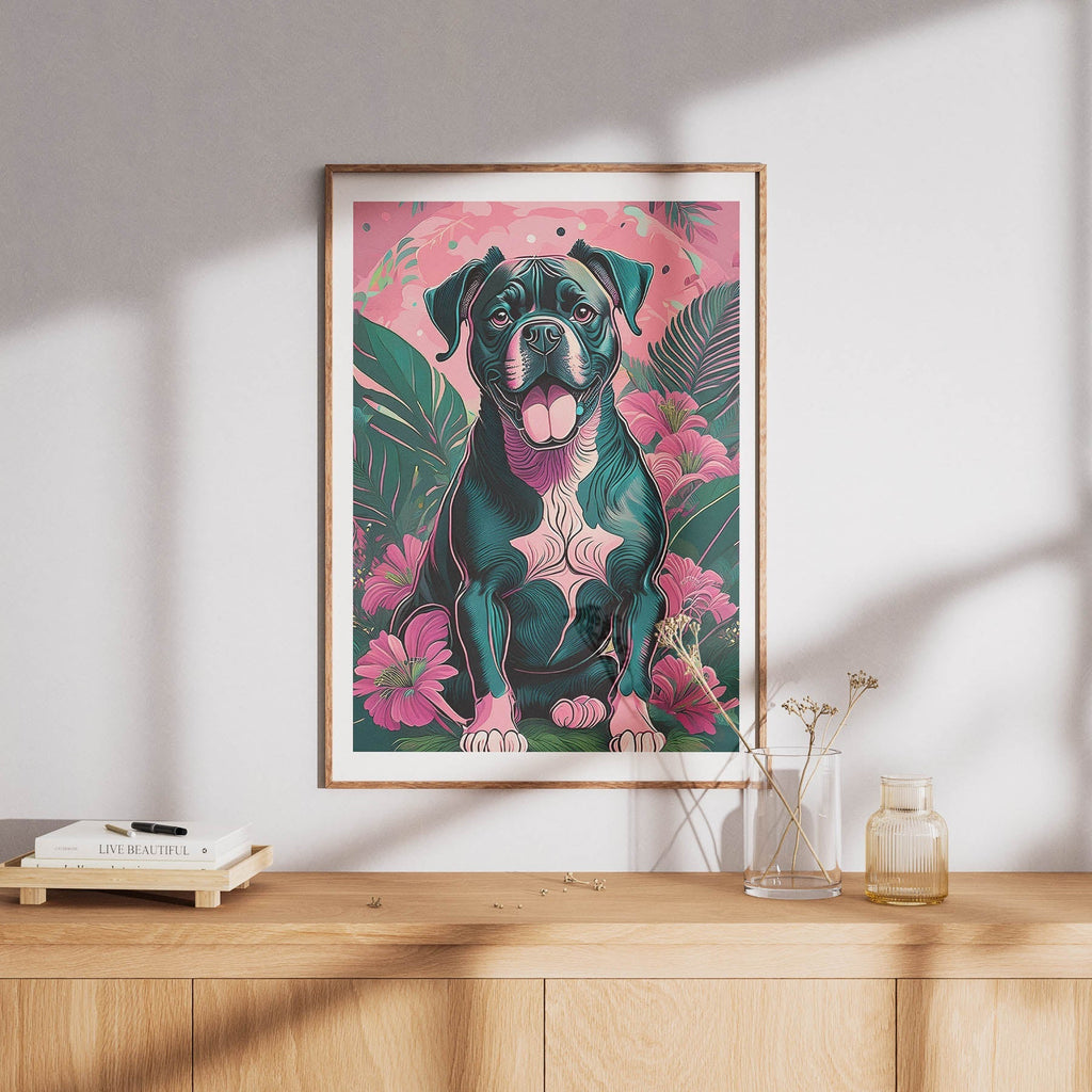 Boxer 1 Flowery Dog image 8