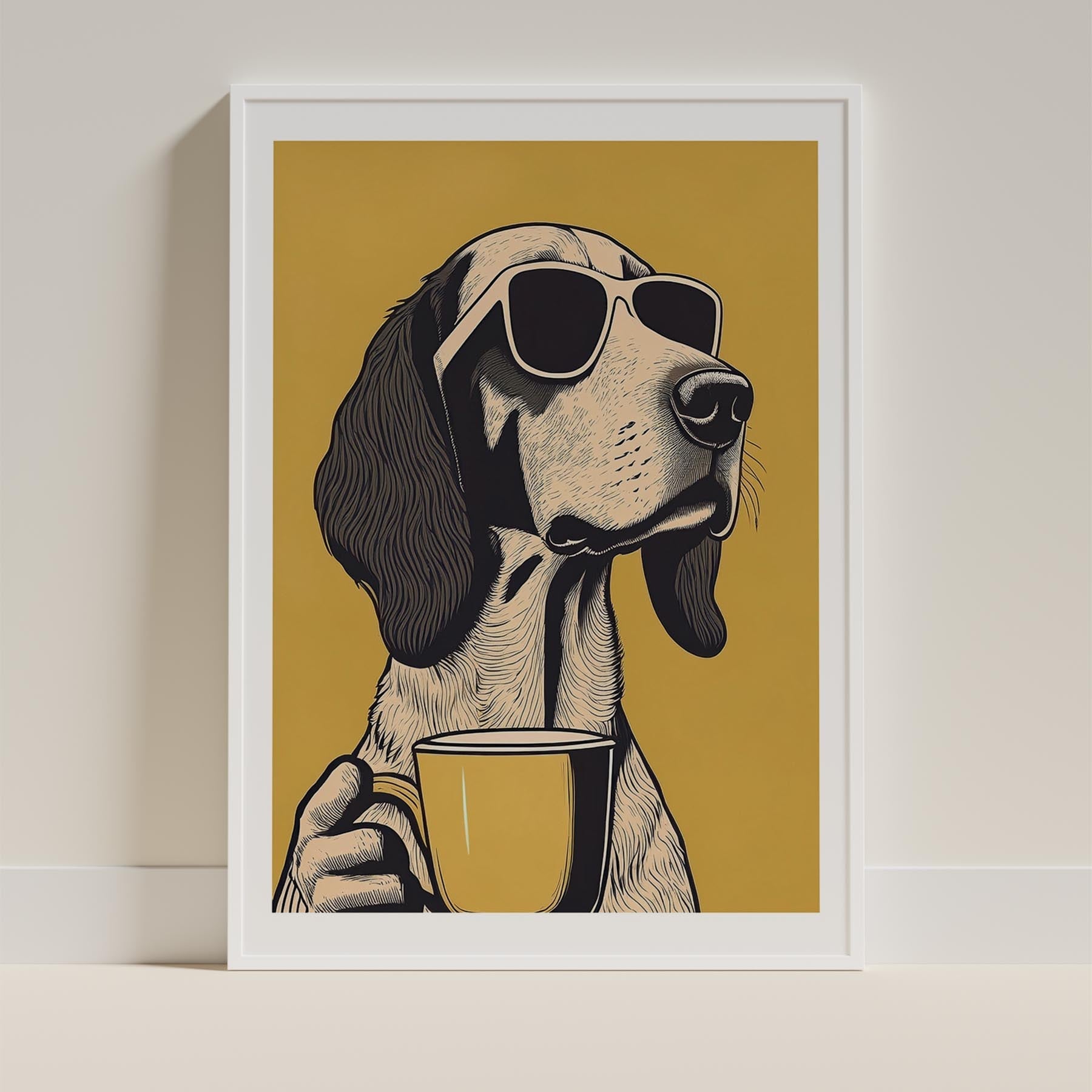 English Setter Chillin Coffee Dog image 9