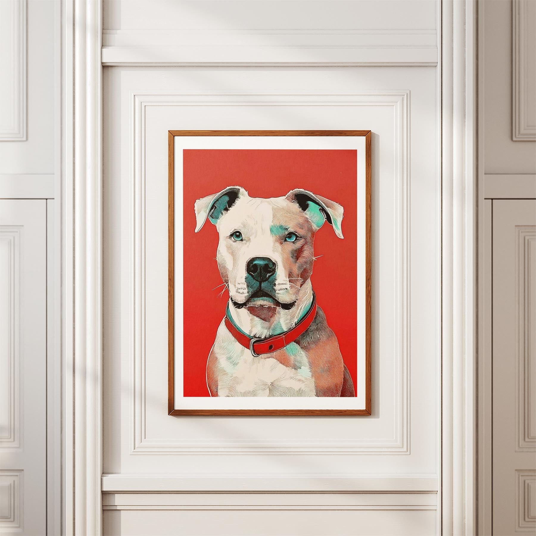 American Staffordshire Terrier Red Dog Series image 3