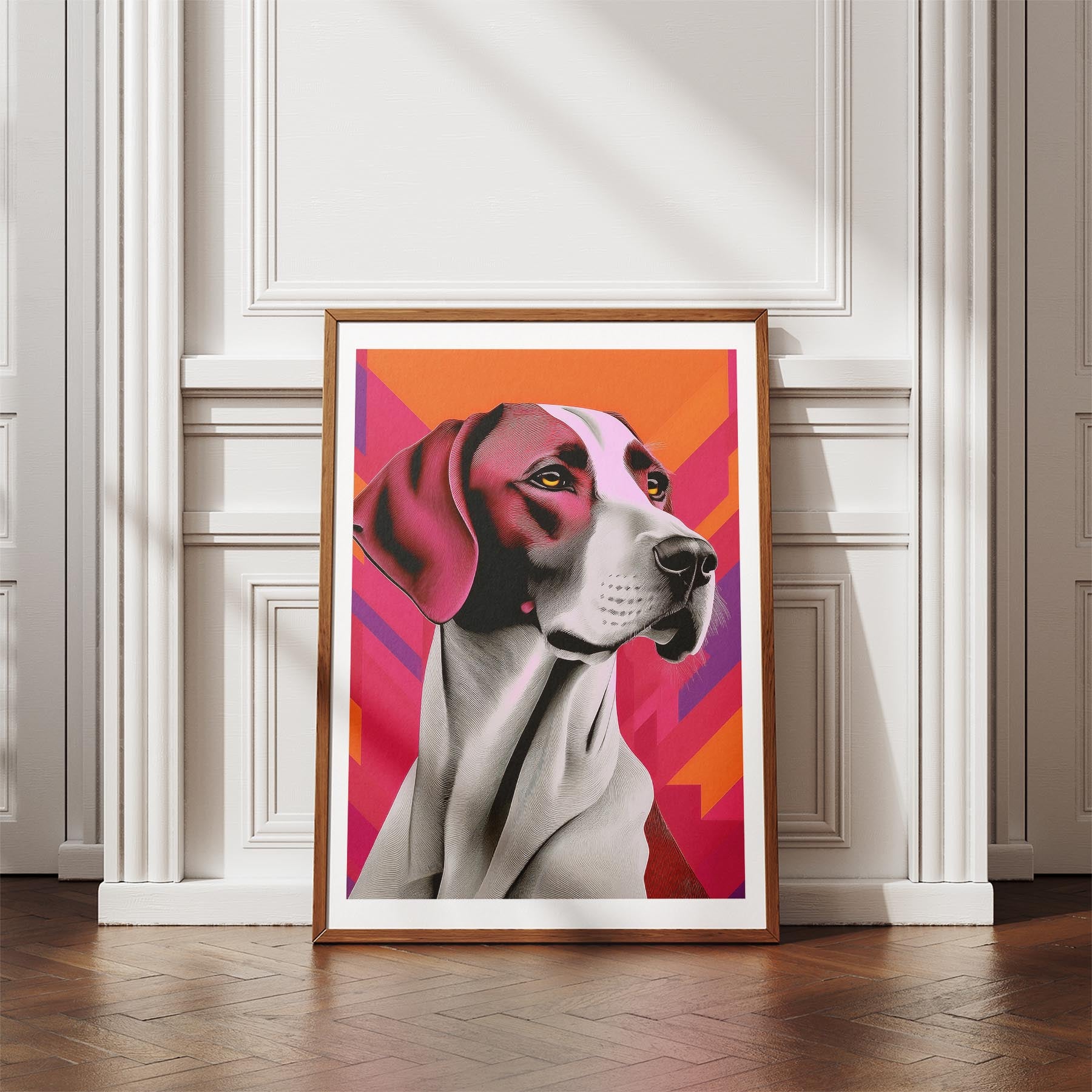 English Pointer Modern Pop Dog Series image 4