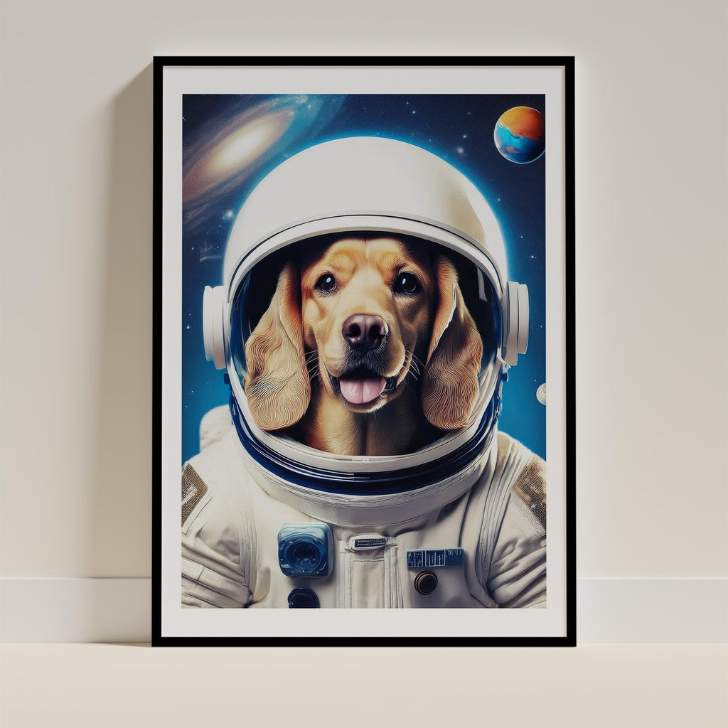 Cocker Spaniel Astronaut Dog Series image 11