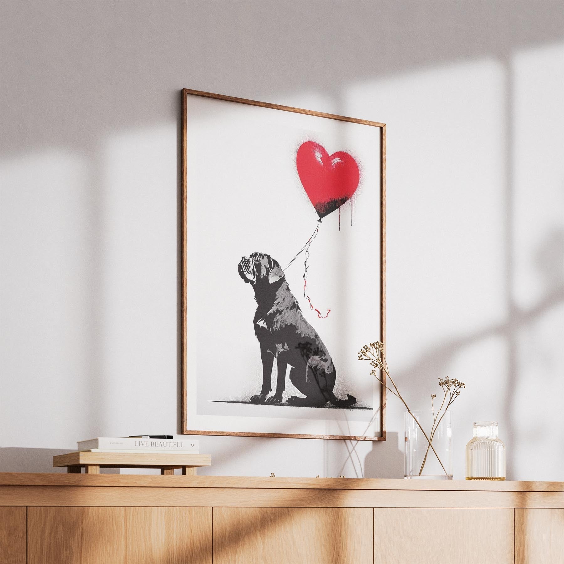 Mastiff DOGSY Series inspired by the Art of Banksy image 5