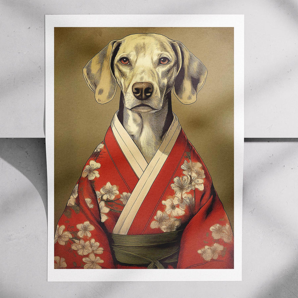 Hungarian Vizsla Japanse Kimono Dog Series image 7