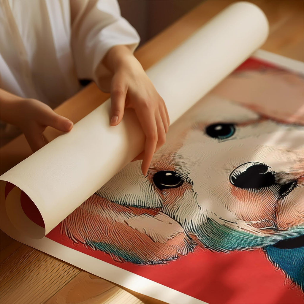 Bichon Frise Red Dog Series image 1