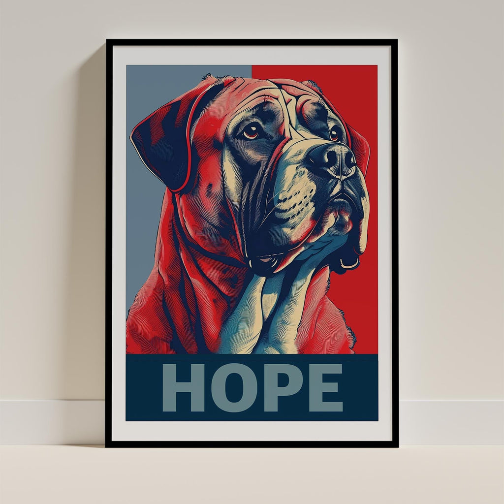 Mastiff HOPE Series Inspired by the Obama Poster image 11
