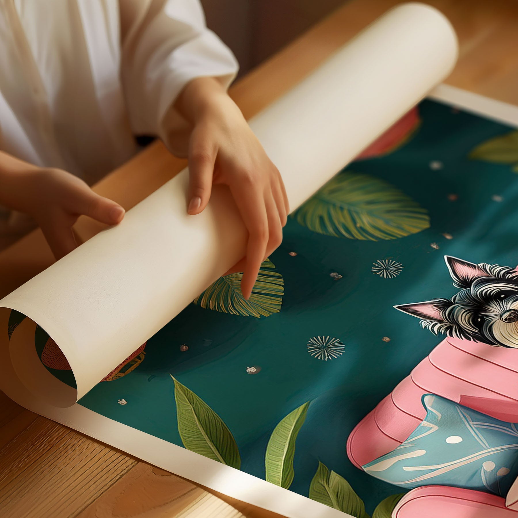 Australian Terrier  Just Lounging Around image 3