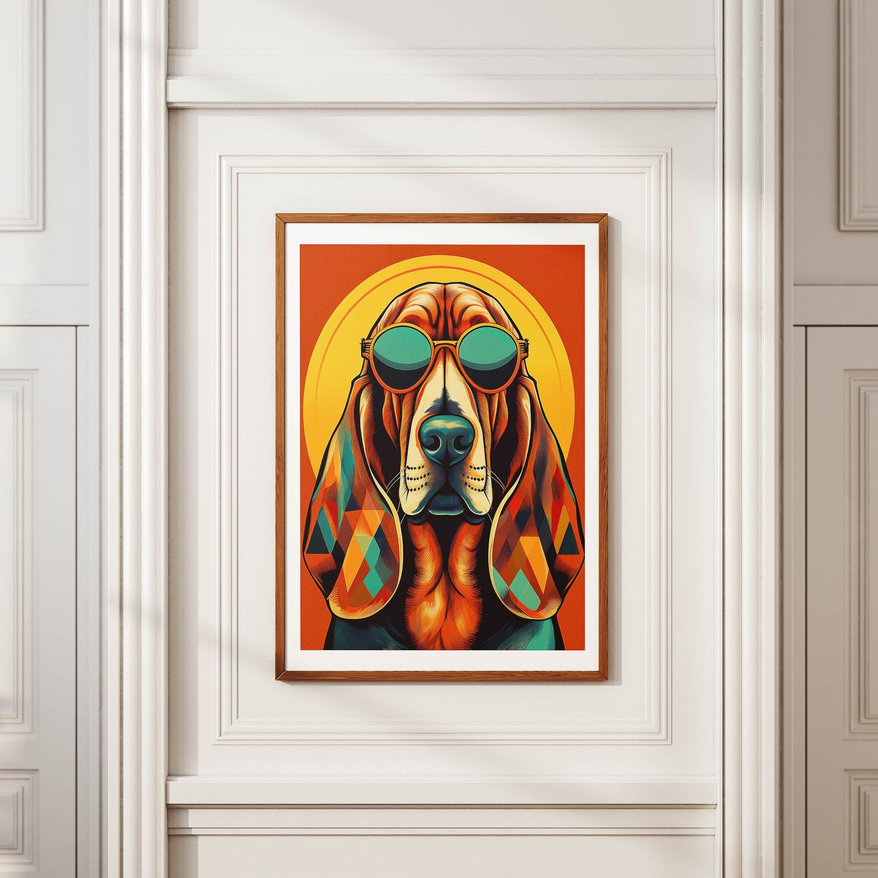 Bloodhound In Colourful Sunnies 1 image 2