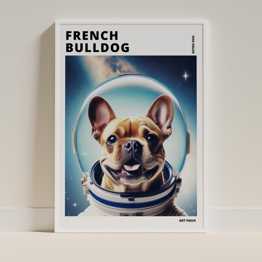 French Bulldog Astronaut Dog Series with Text Astro Dog image 9