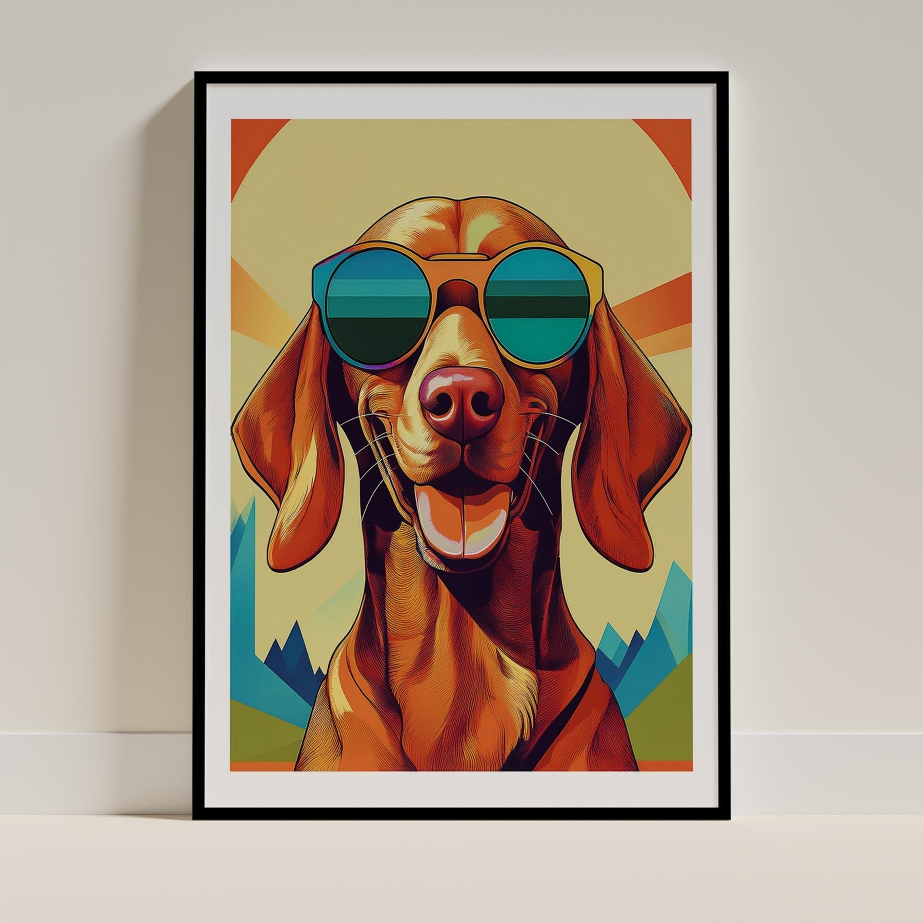 Dog In Colourful Sunnies 15 image 13