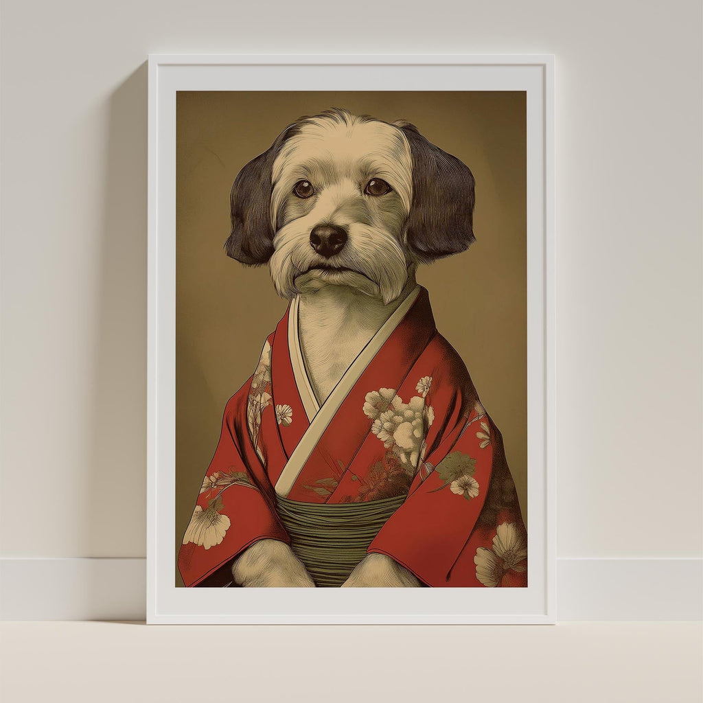 Australian Silky Terrier Japanse Kimono Dog Series image 9