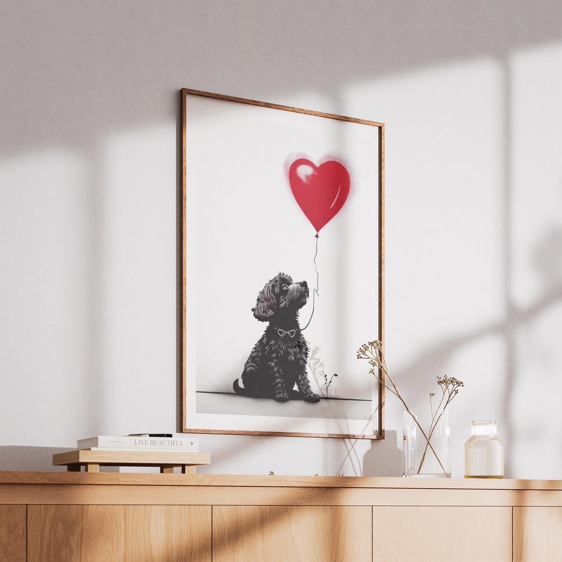 Maltese DOGSY Series inspired by the Art of Banksy image 5