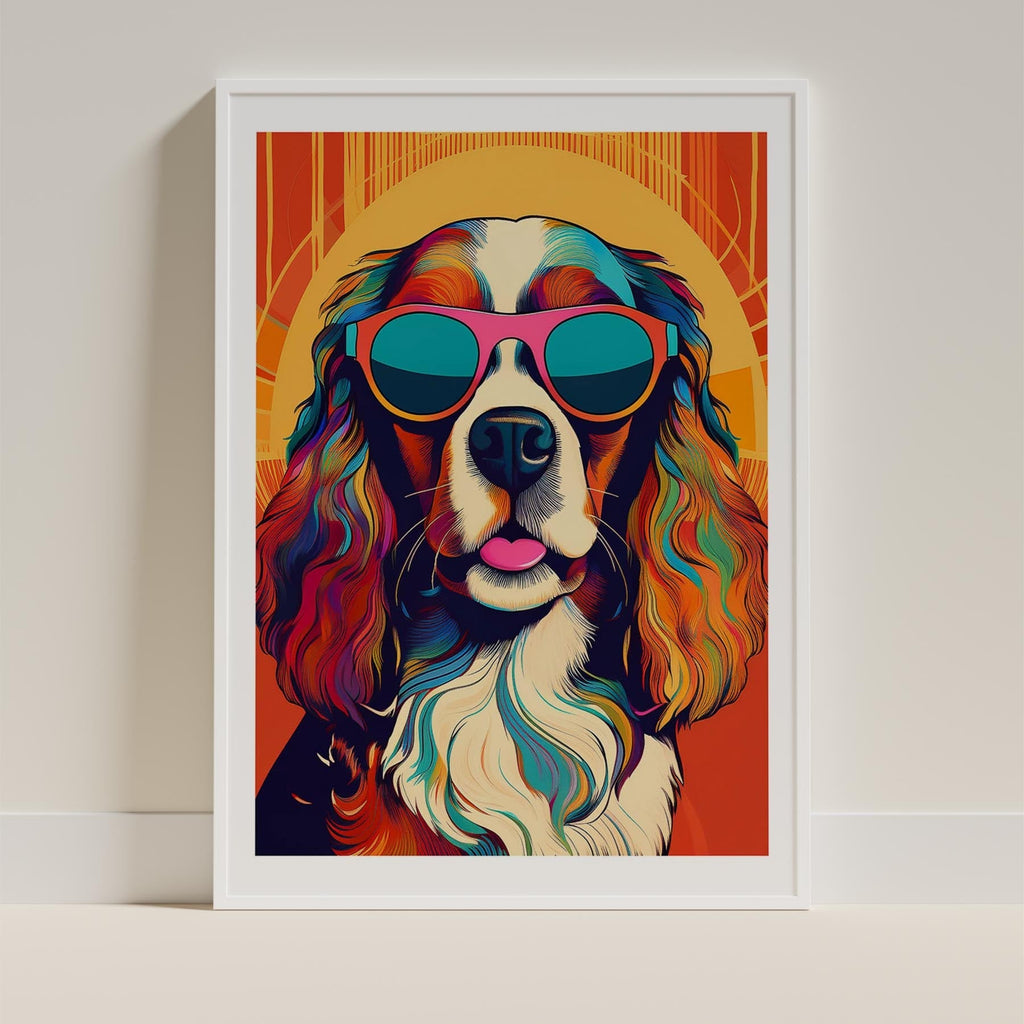 Cavalier King Charles Spaniel In Colourful Sunnies 1 image 9