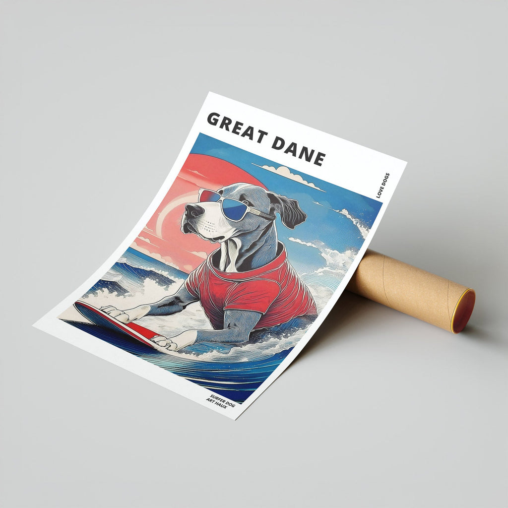 Great Dane Hokosai Surfer Dogs 2 image 7