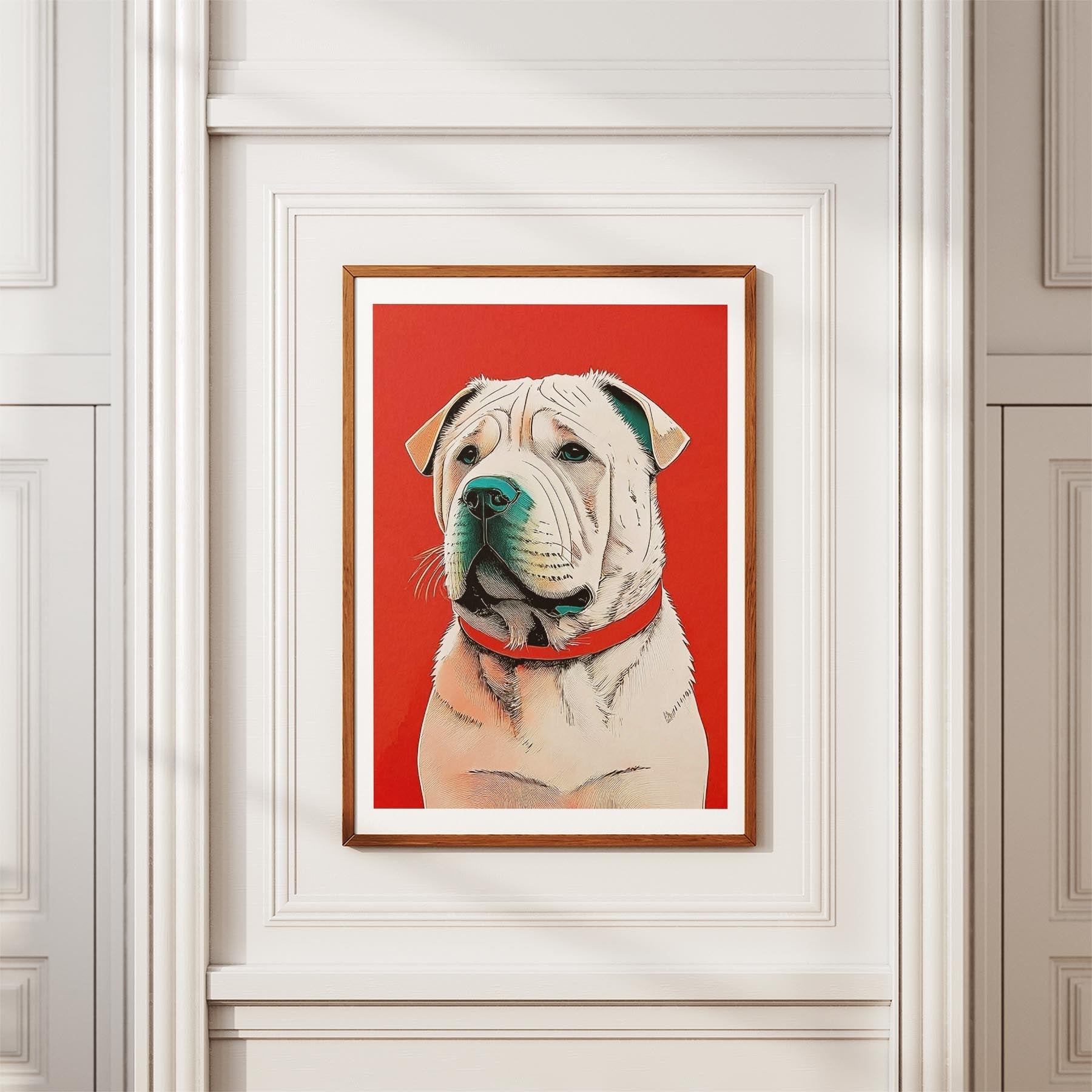 Shar Pei Red Dog Series image 3