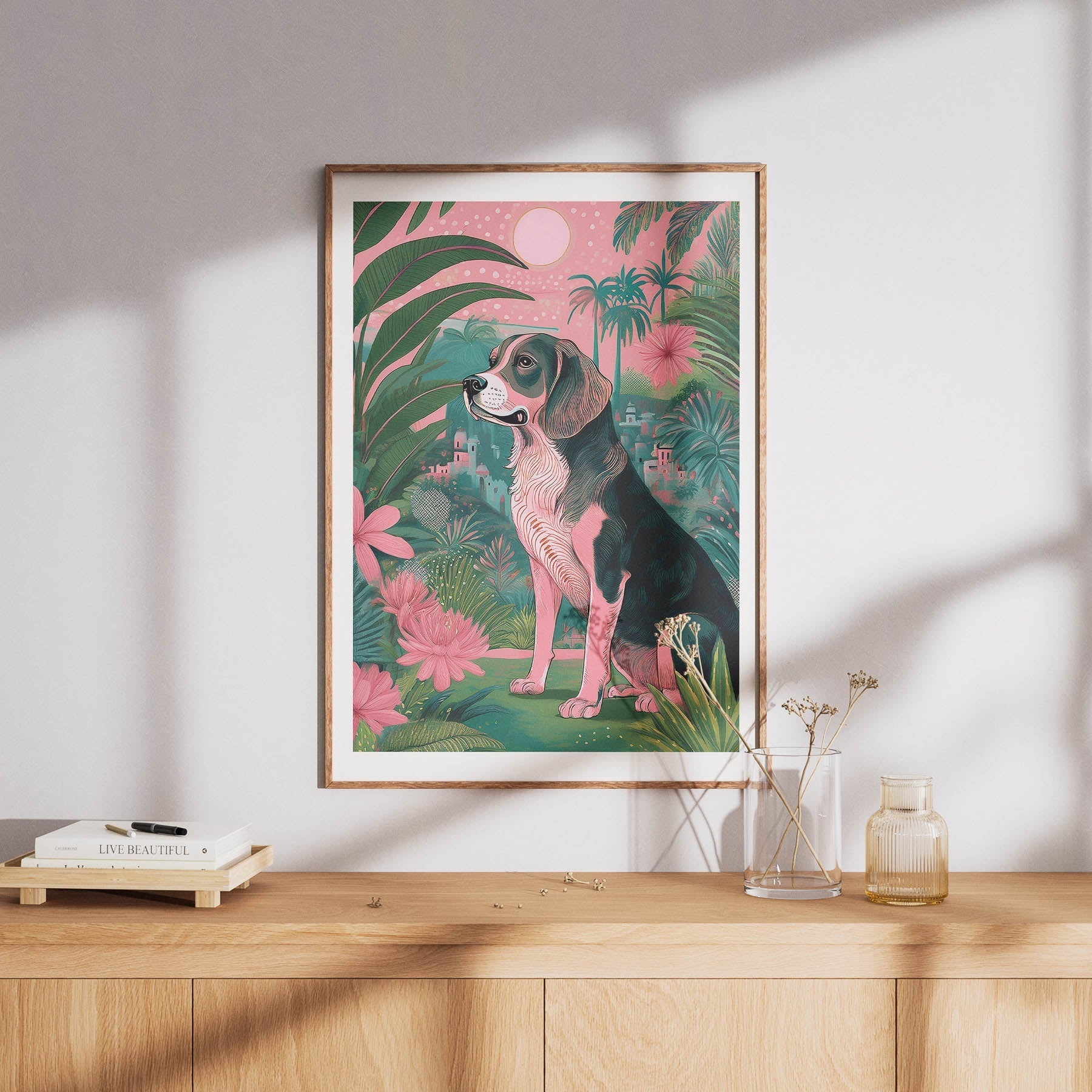 Beagle Flowery Dog image 8