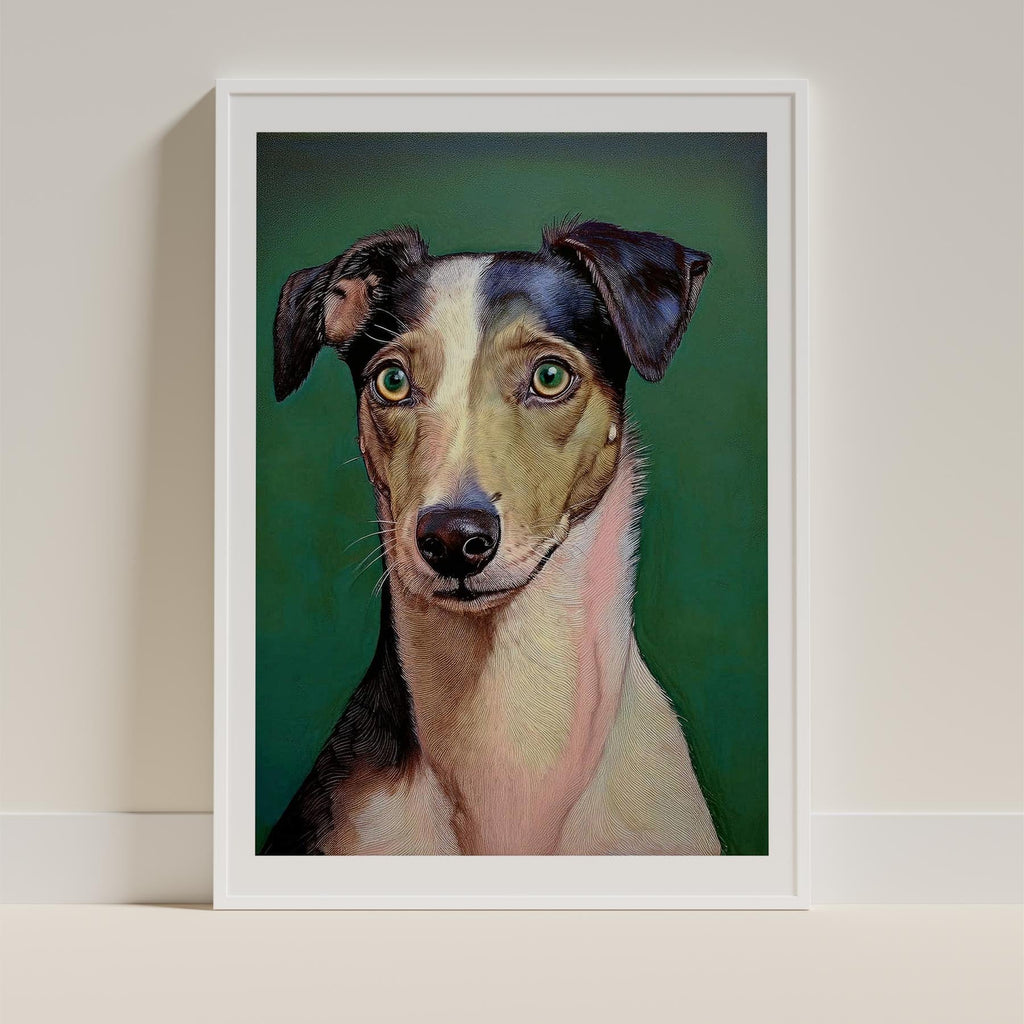 Greyhound Green Painted Series image 9