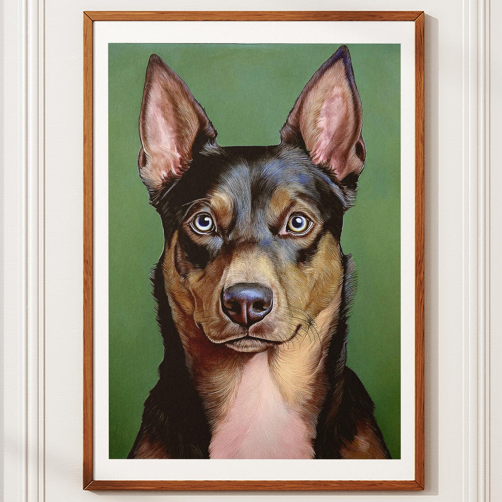 Kelpie Green Painted Series image 10