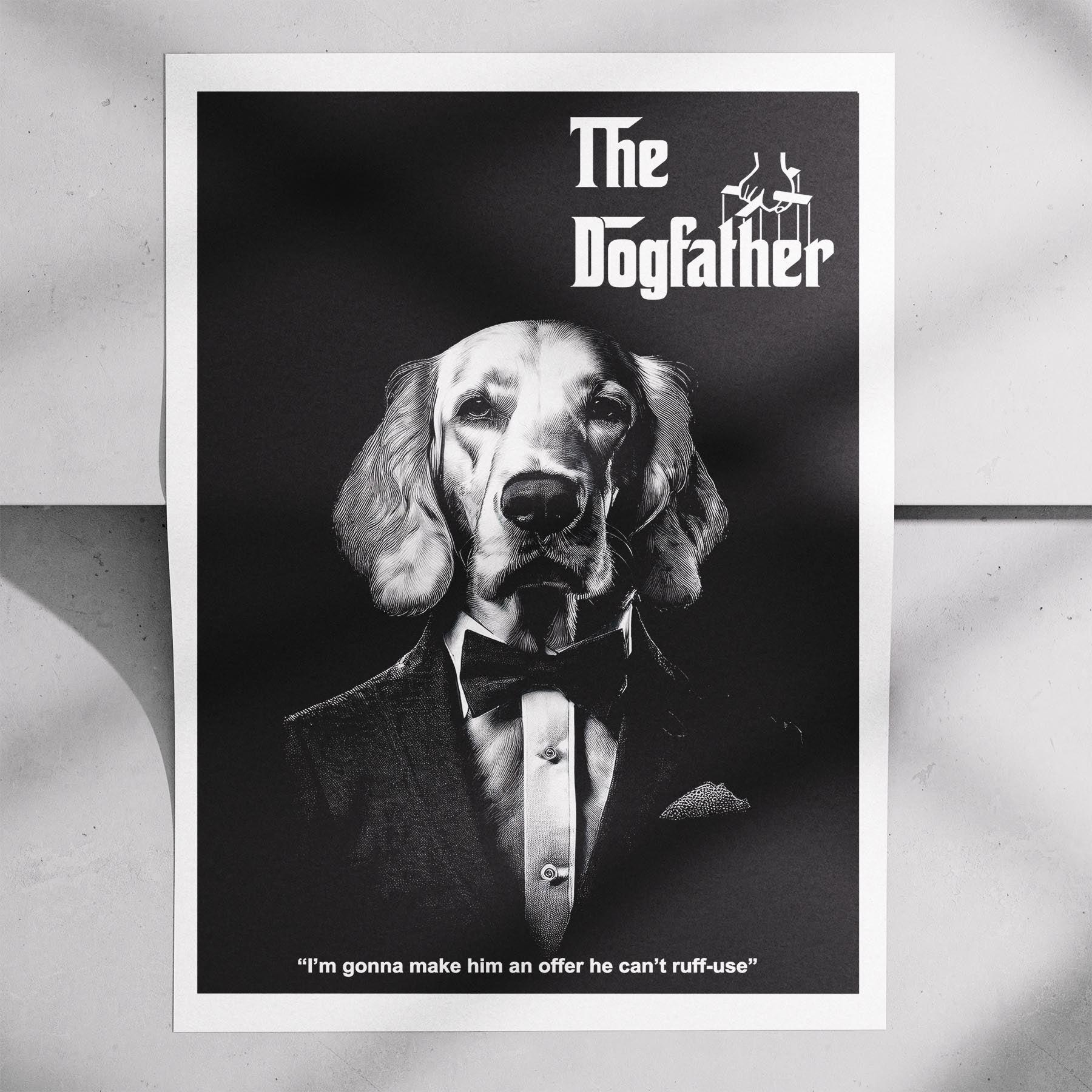 English Setter Mafia Dog Series image 7