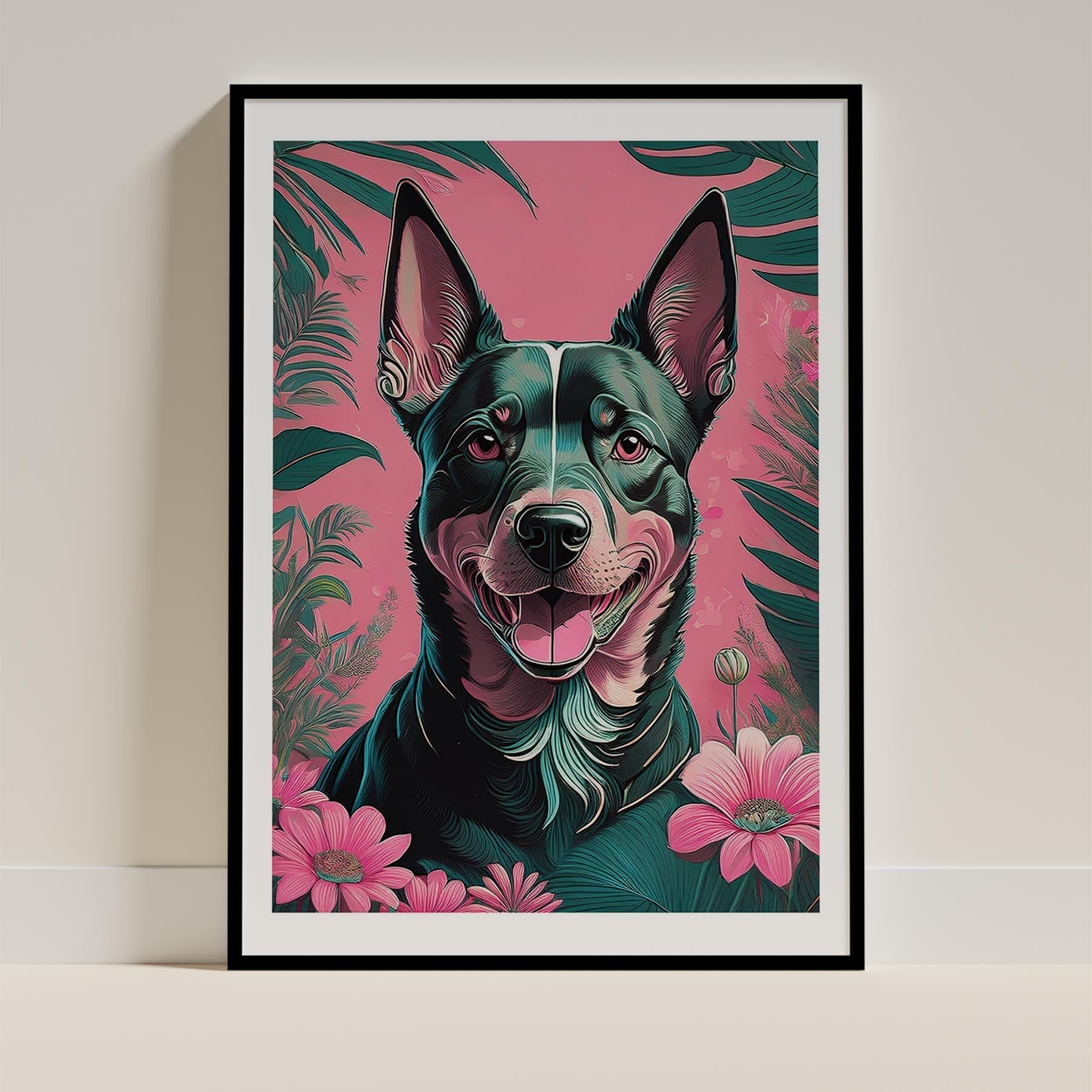 Kelpie Flowery Dog image 11