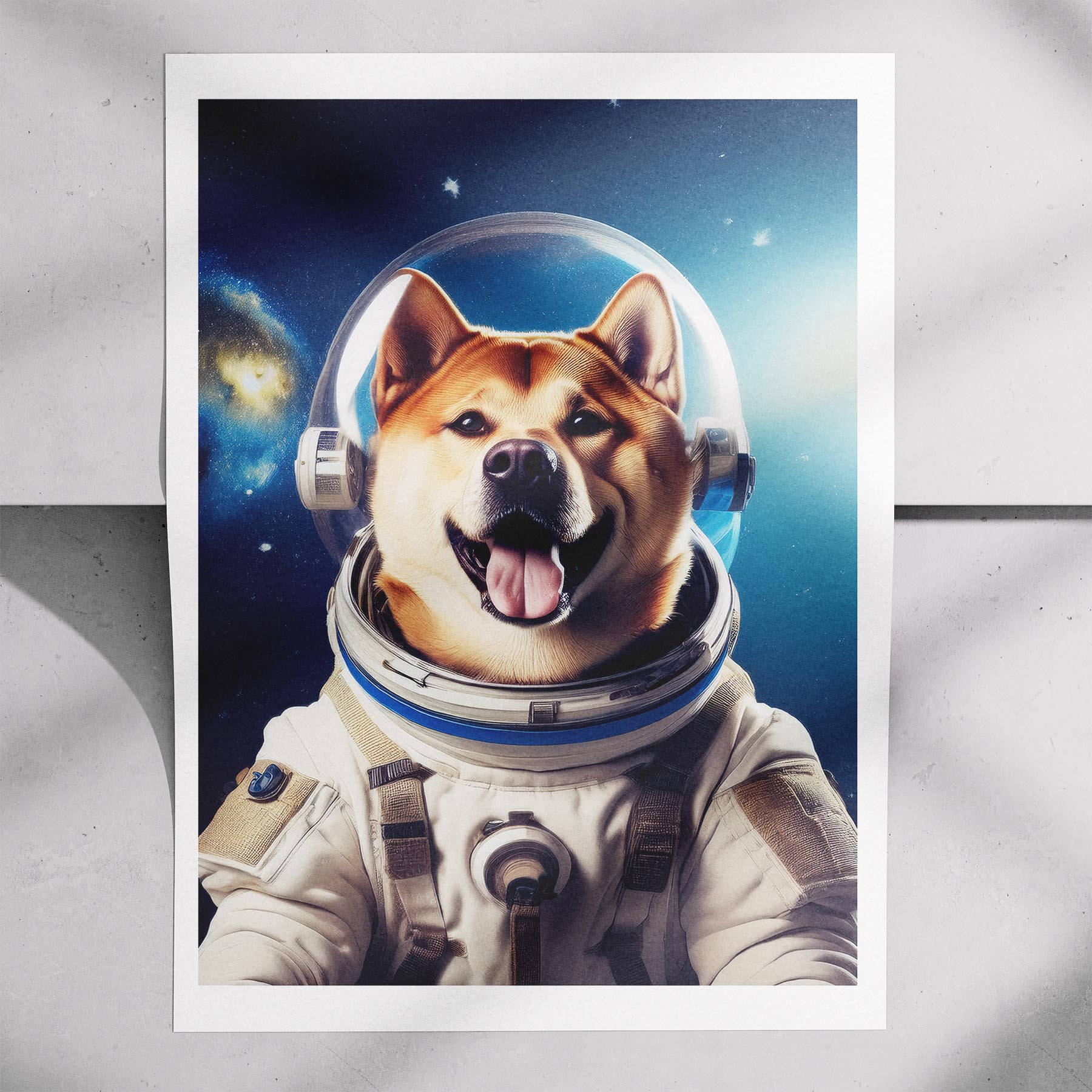 Akita Inu Astronaut Dog Series image 7