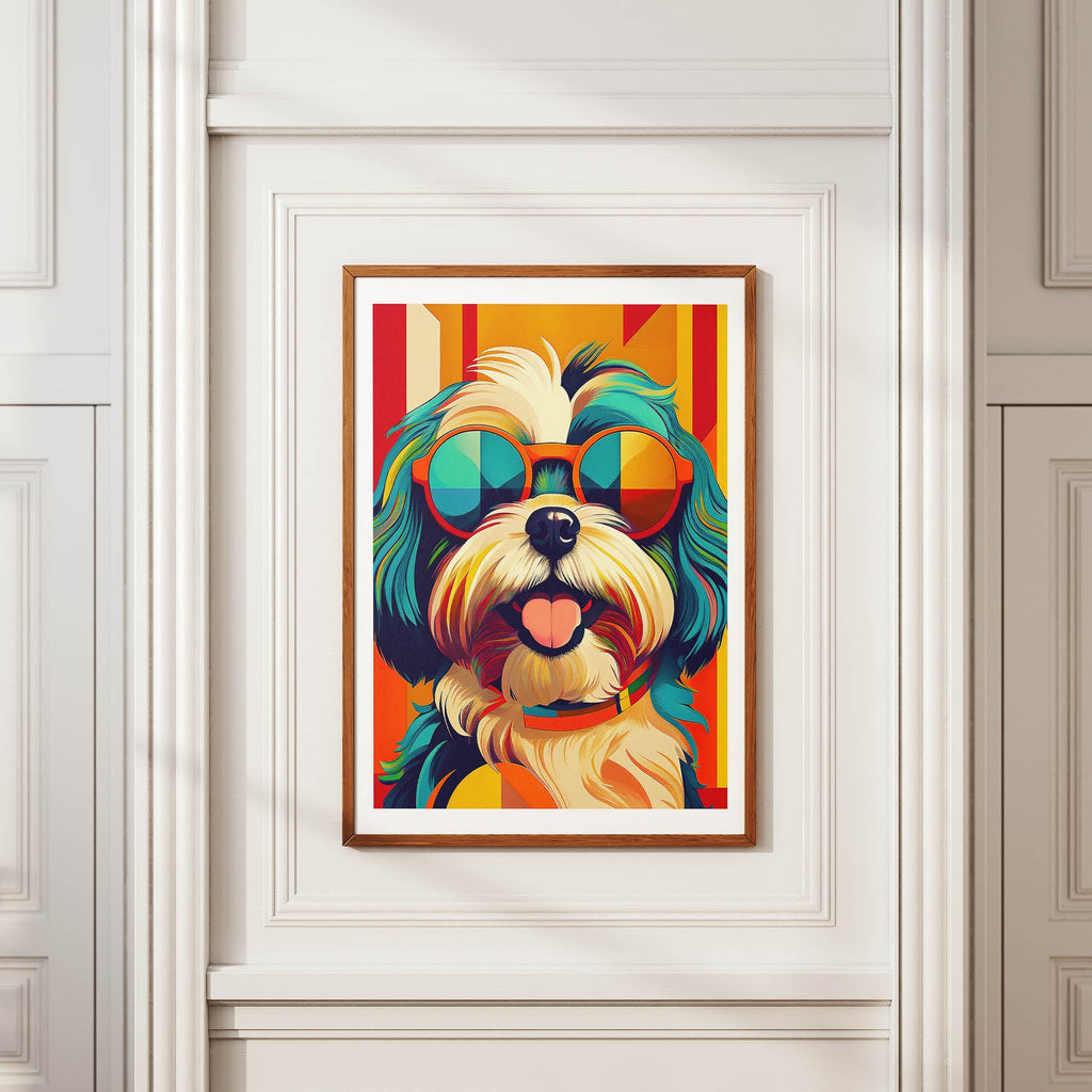 Shih Tzu In Colourful Sunnies 1 image 2