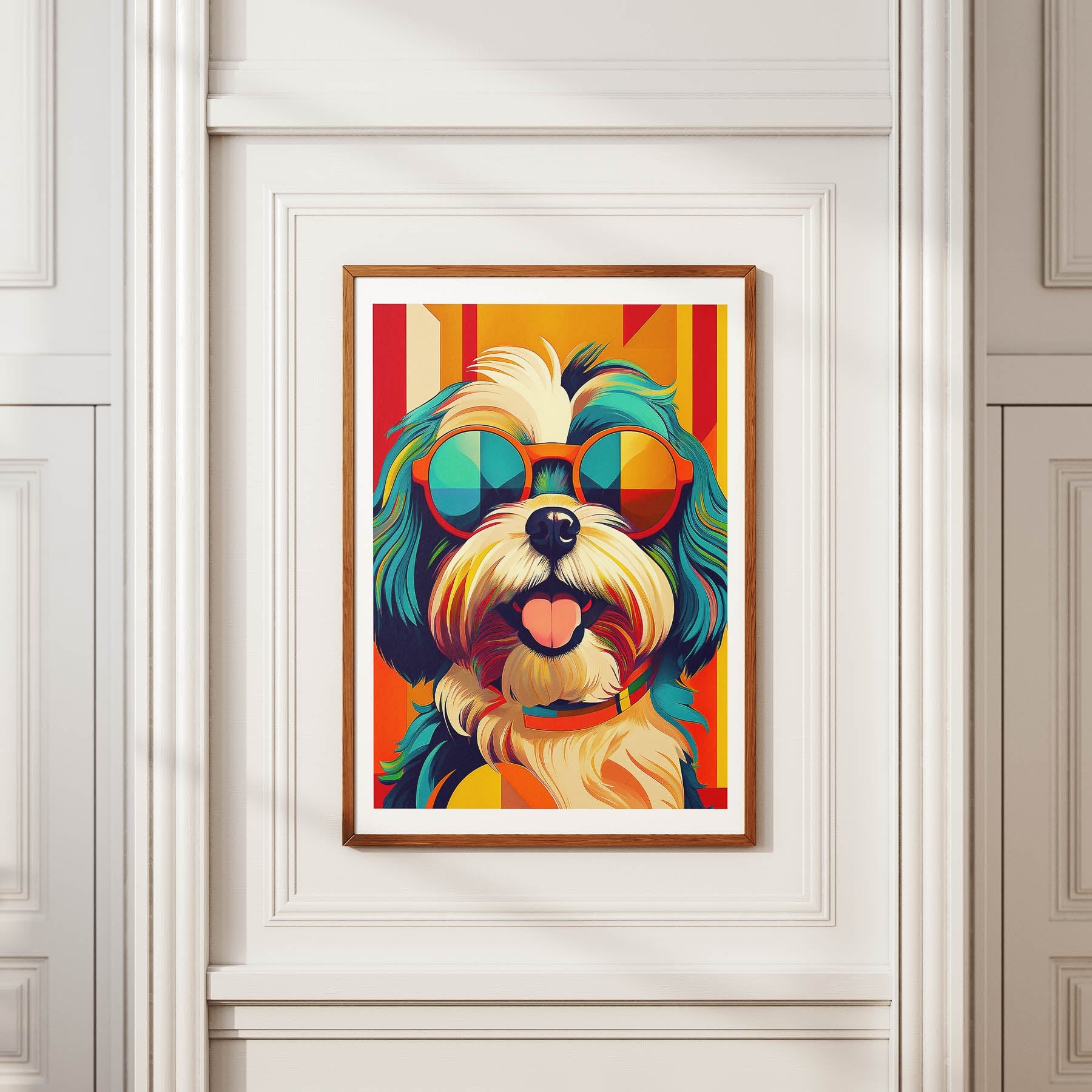 Shih Tzu In Colourful Sunnies 1 image 2