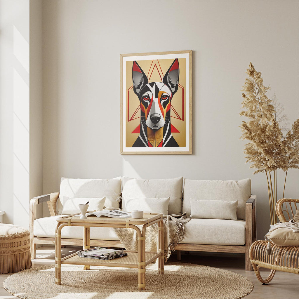 Doberman Geometric Orange Series image 2