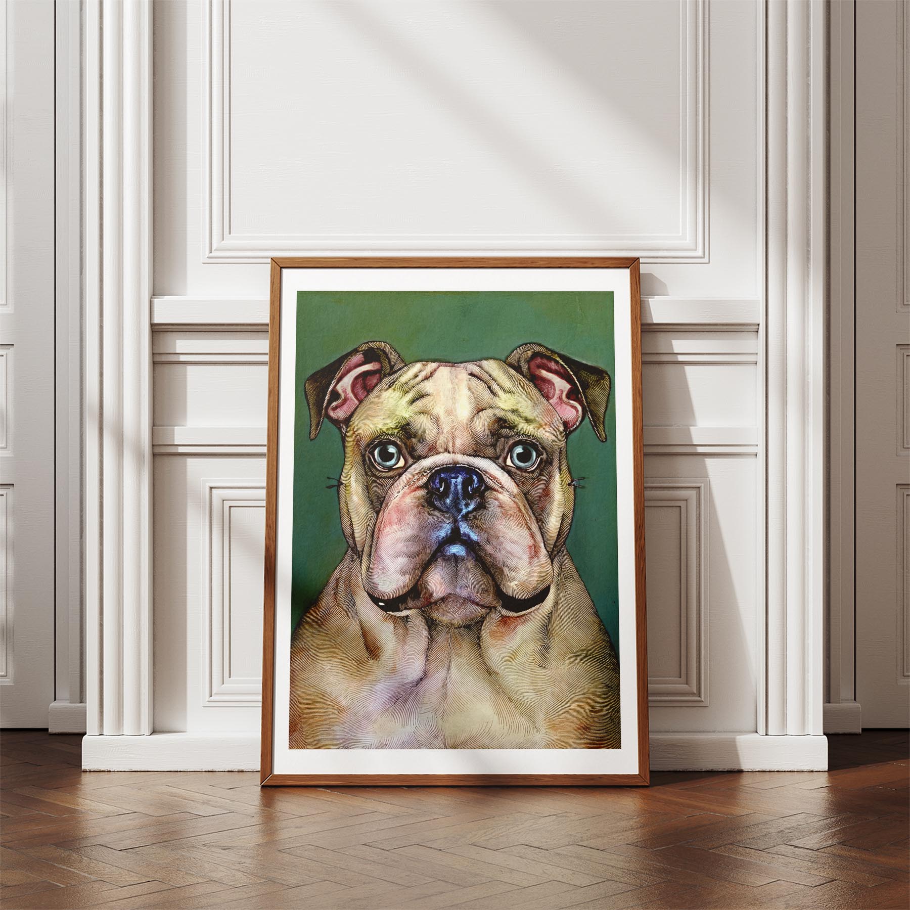 Bulldog Green Painted Series image 4