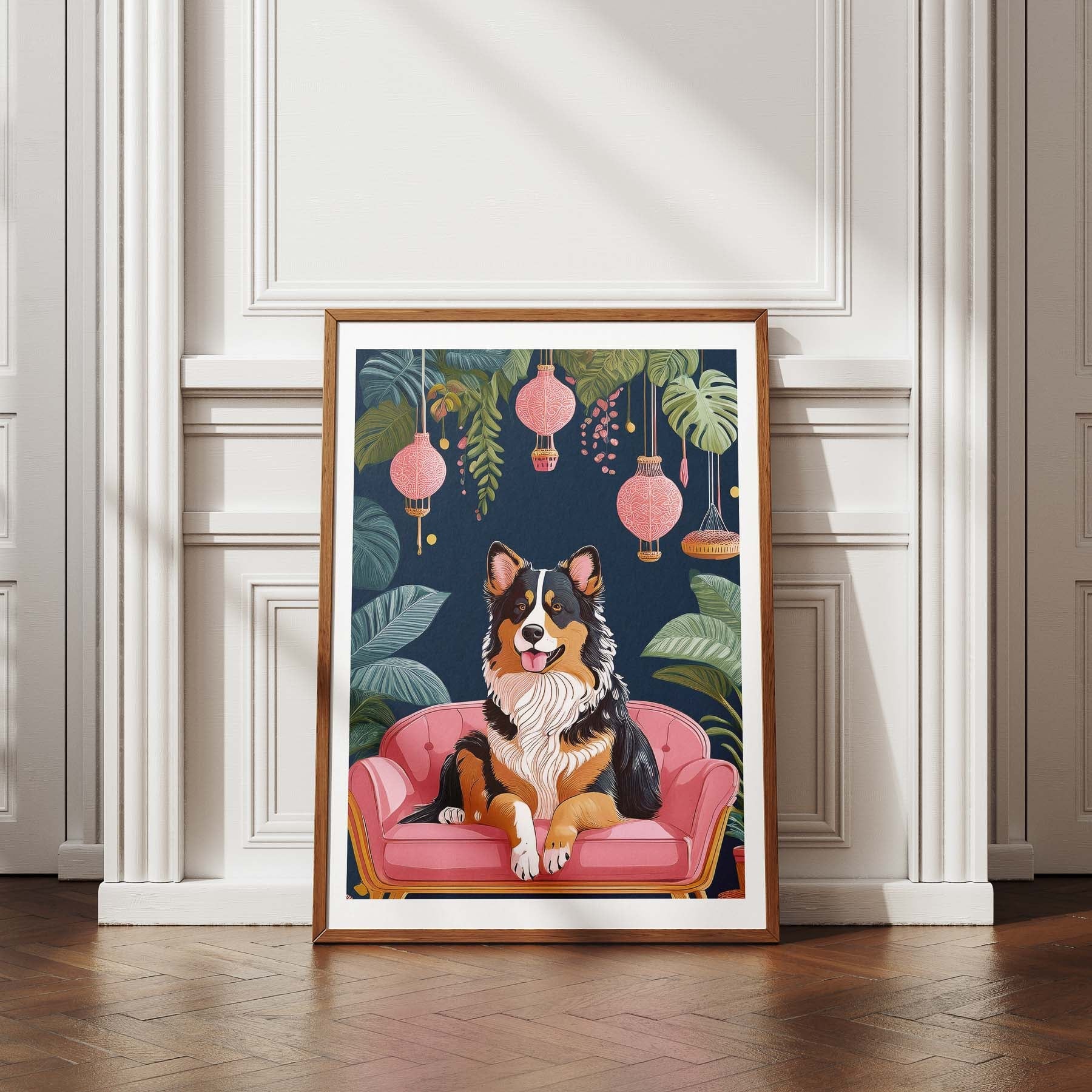 Australian Sheep Dog  Just Lounging Around image 4