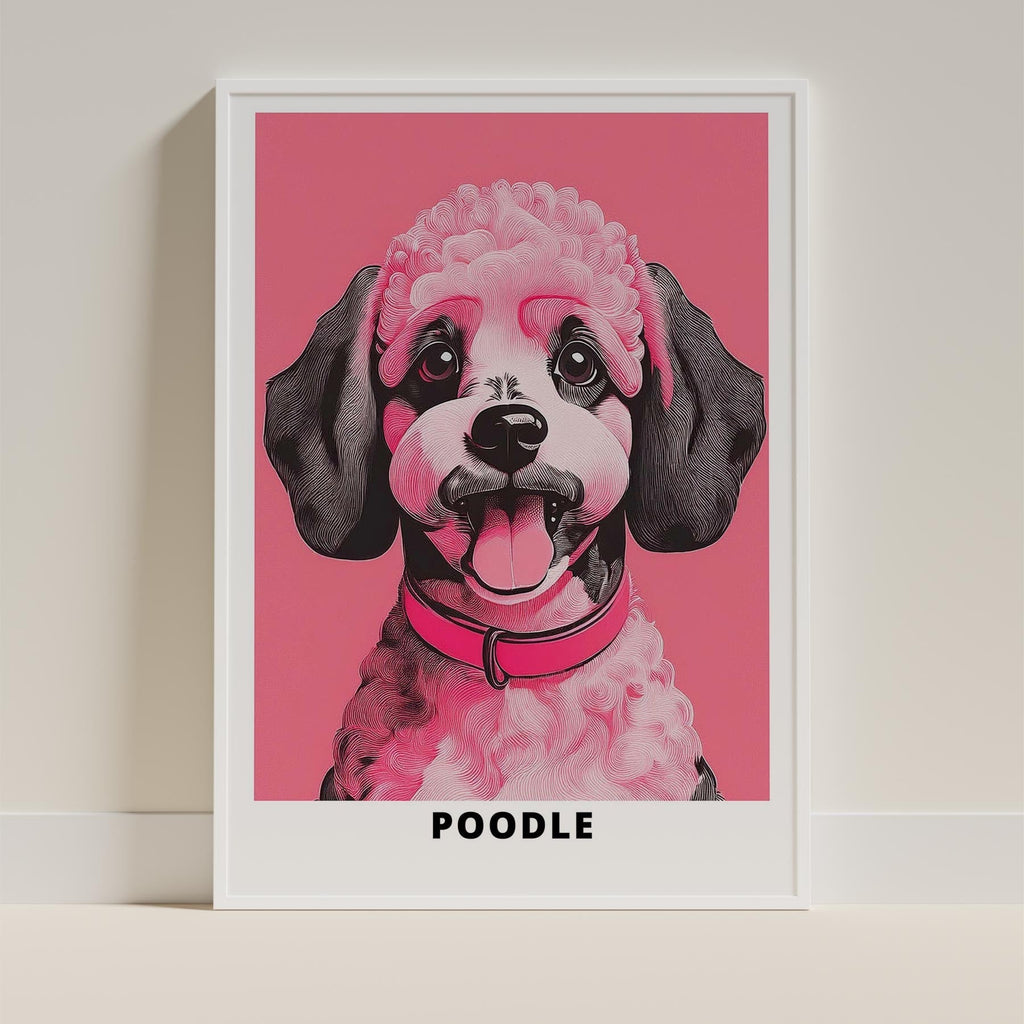 Poodle Pink and Black Dog Series 1 image 9