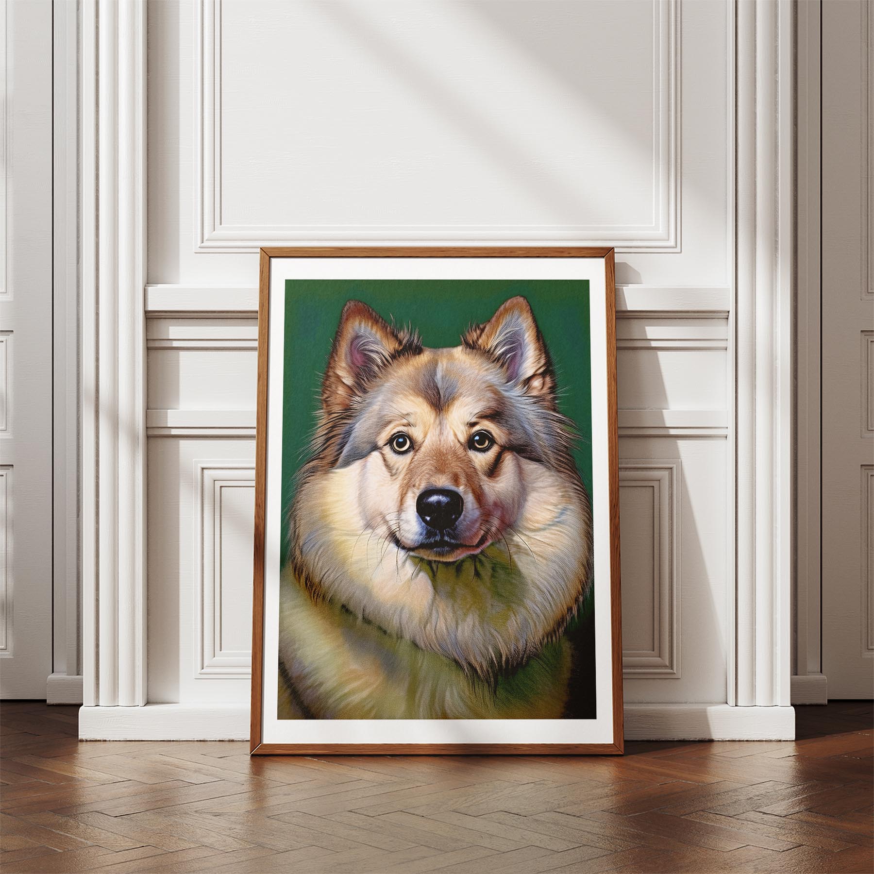 Samoyed Green Painted Series image 4