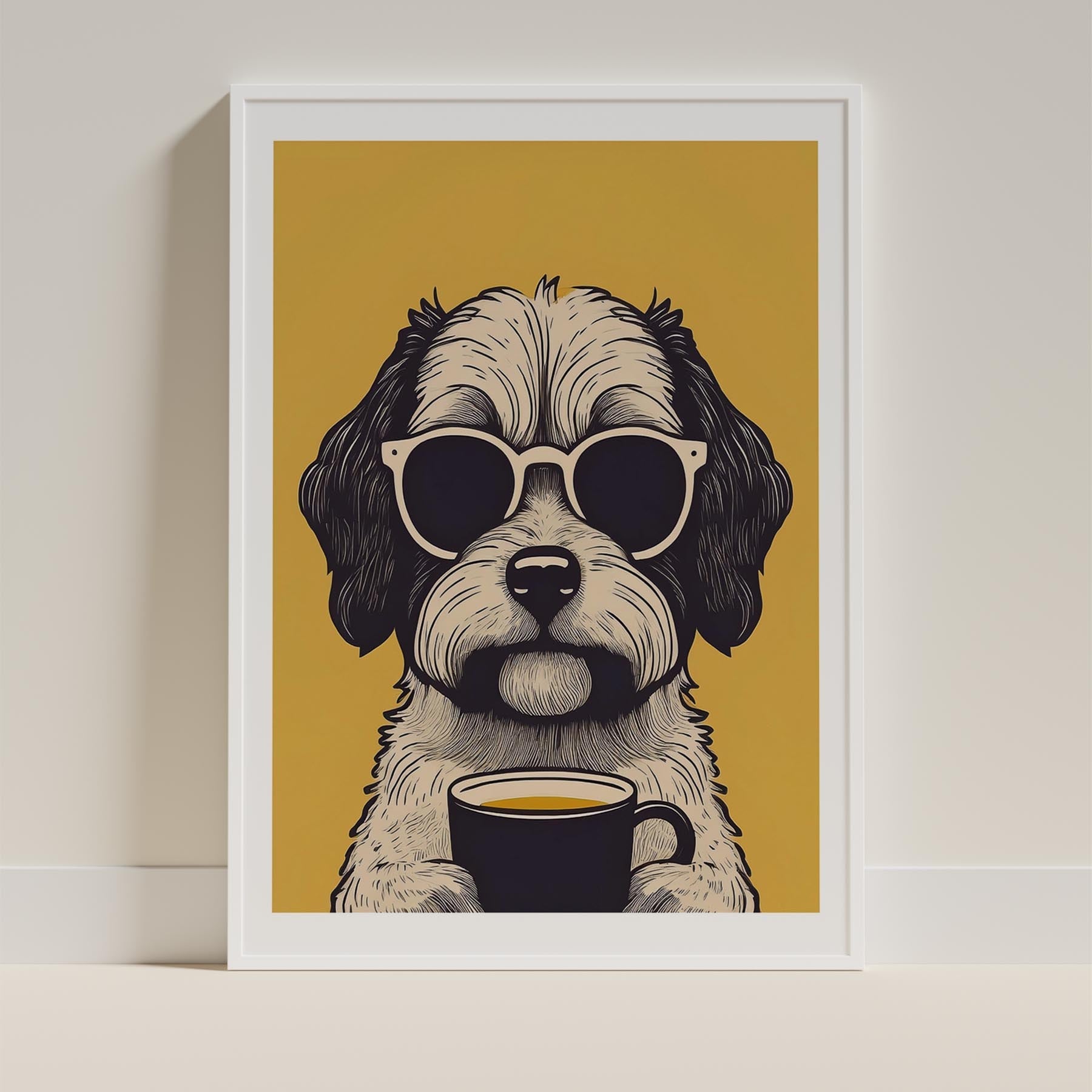 Havanese Chillin Coffee Dog image 9