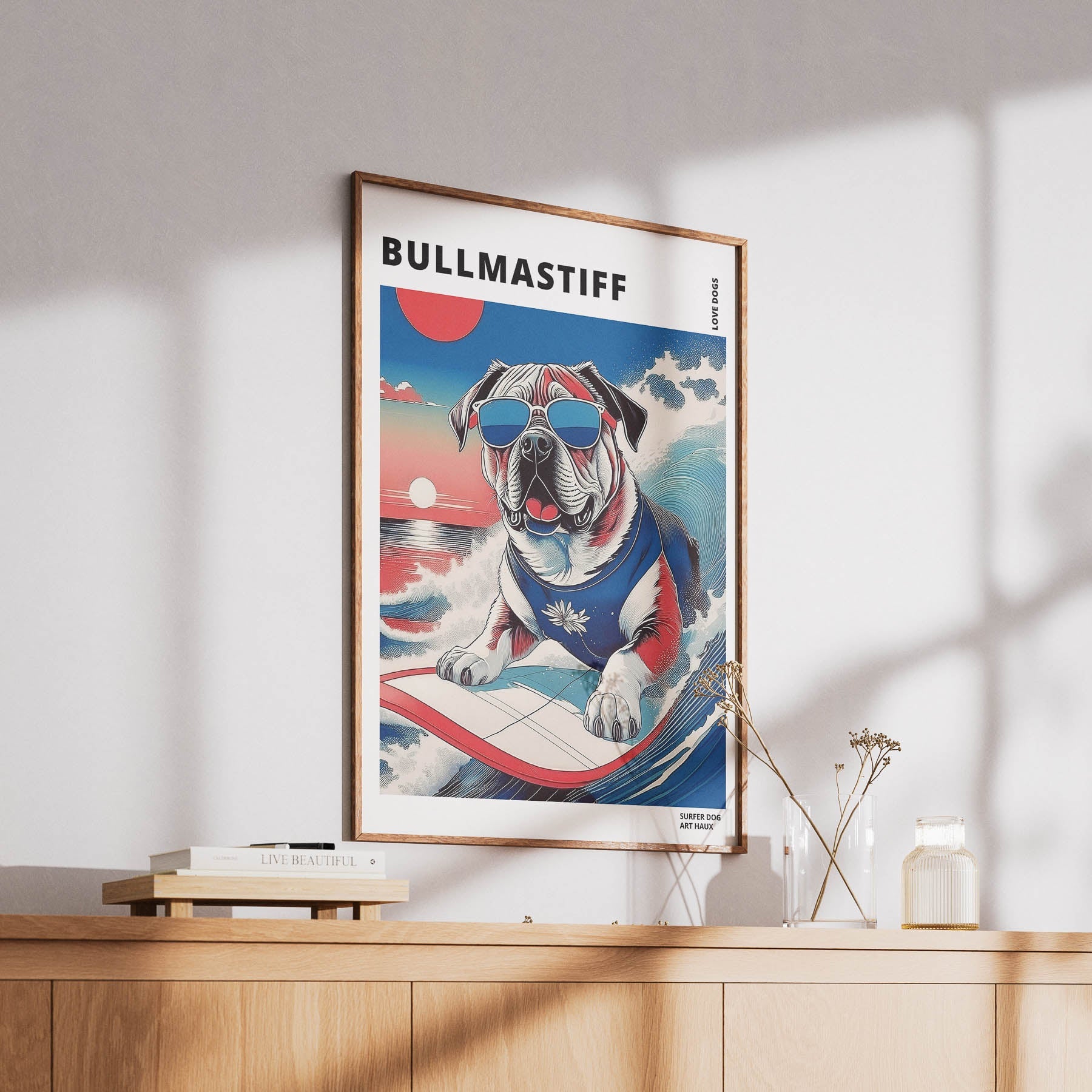 Bullmastiff Hokosai Surfer Dogs 1 image 6