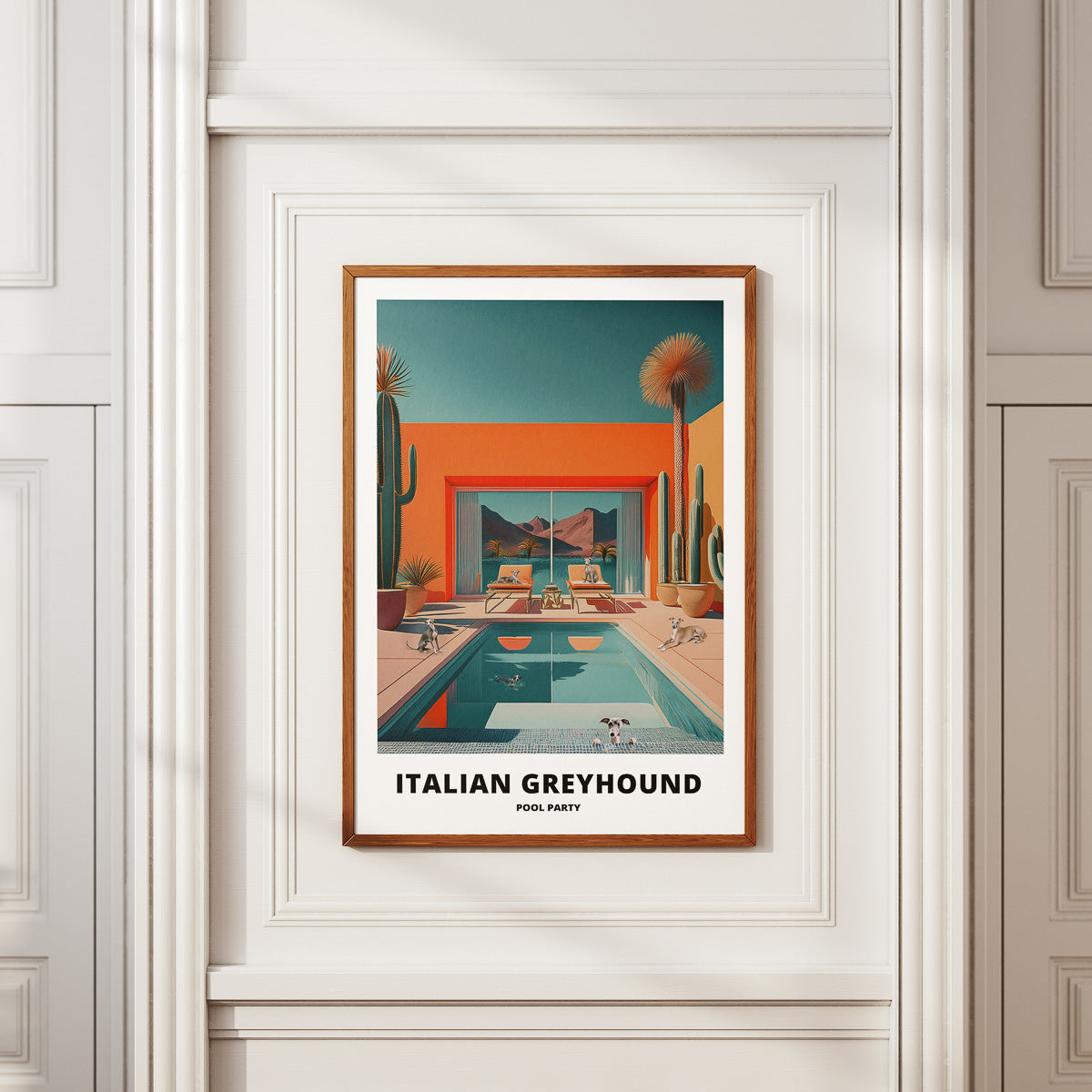 Italian Greyhound Pool Party image 2